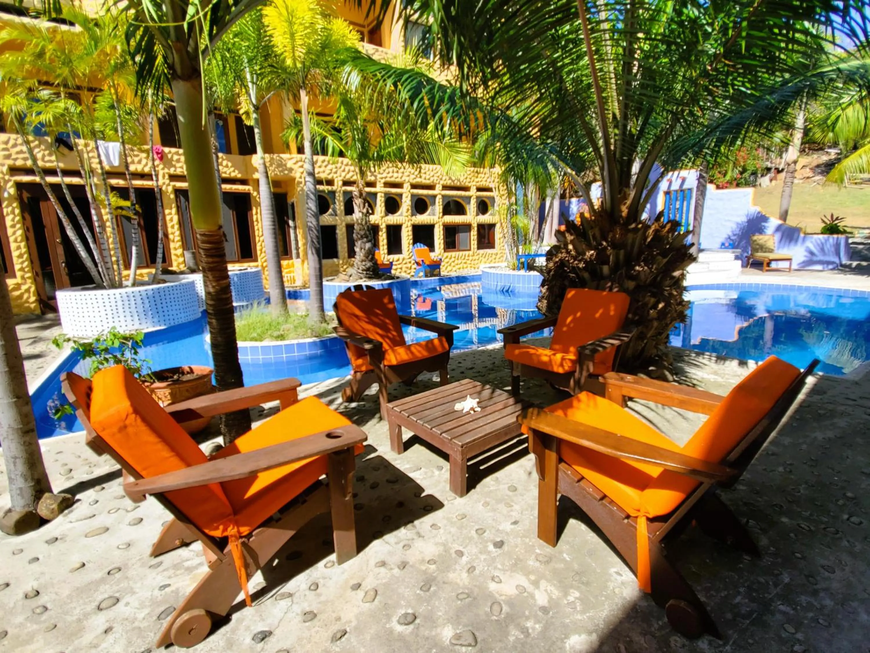 Patio in Reef View Pavilions - Villas & Condos