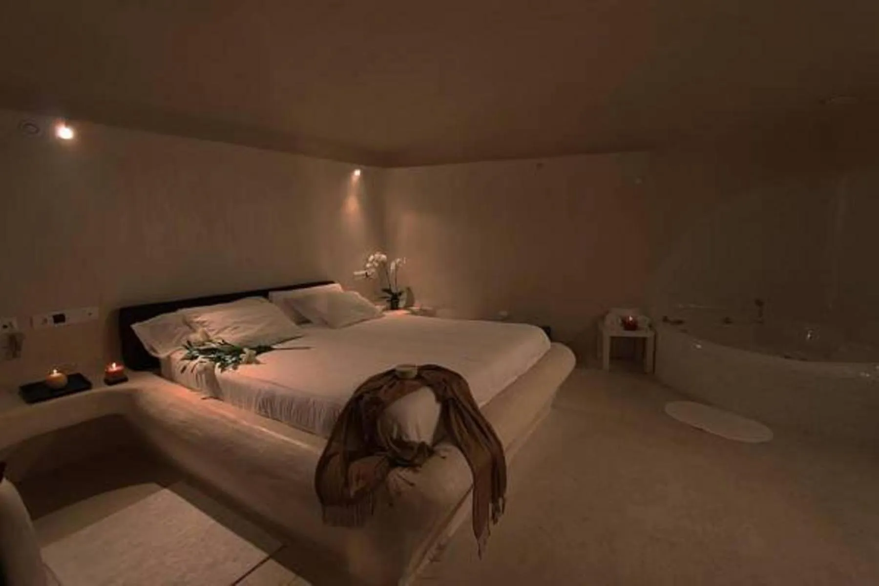 Bedroom, Bed in Hotel Rural & Spa Las Nubes
