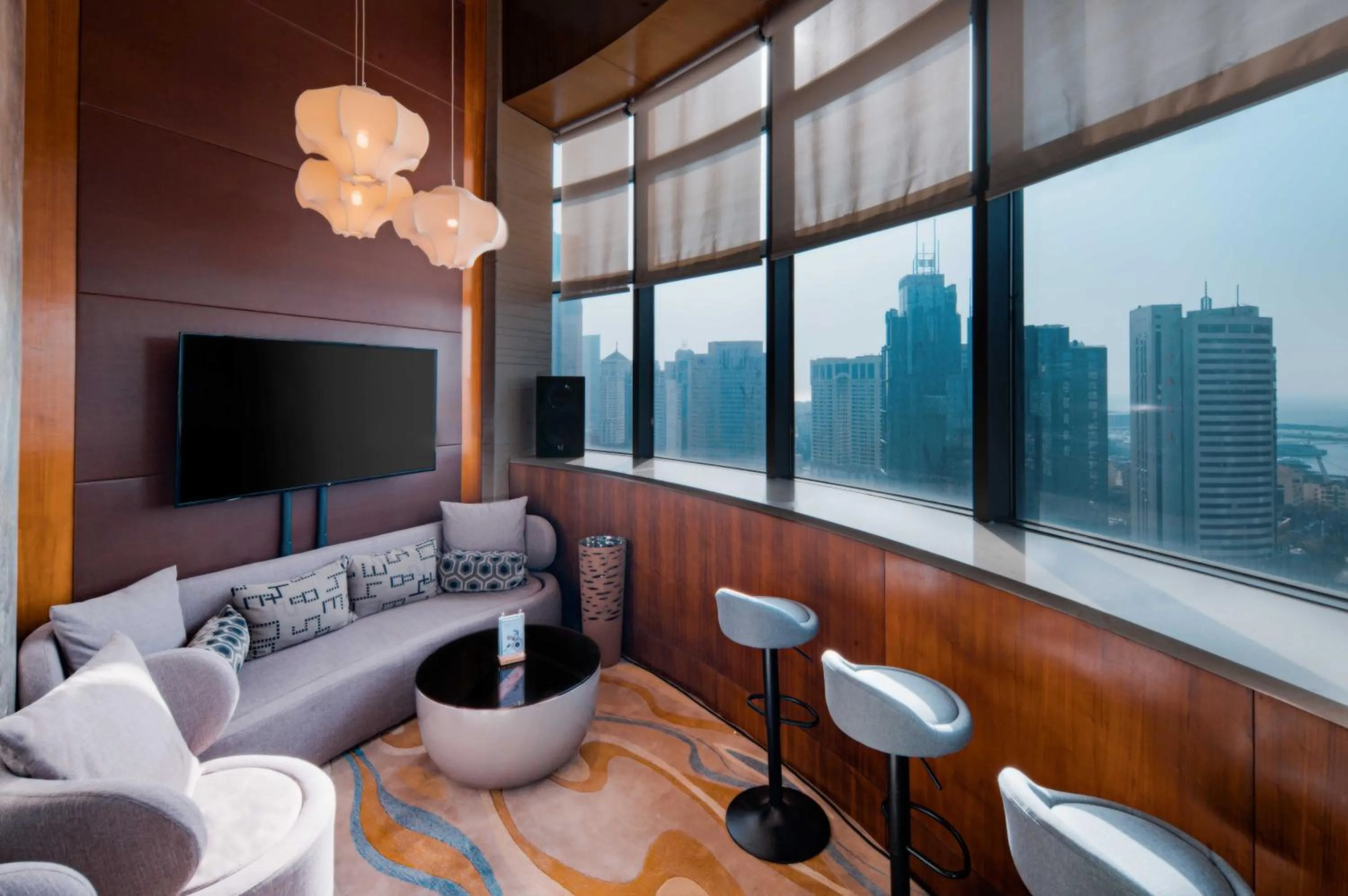 Seating area in Holiday Inn Qingdao City Center by IHG - May 4th Square