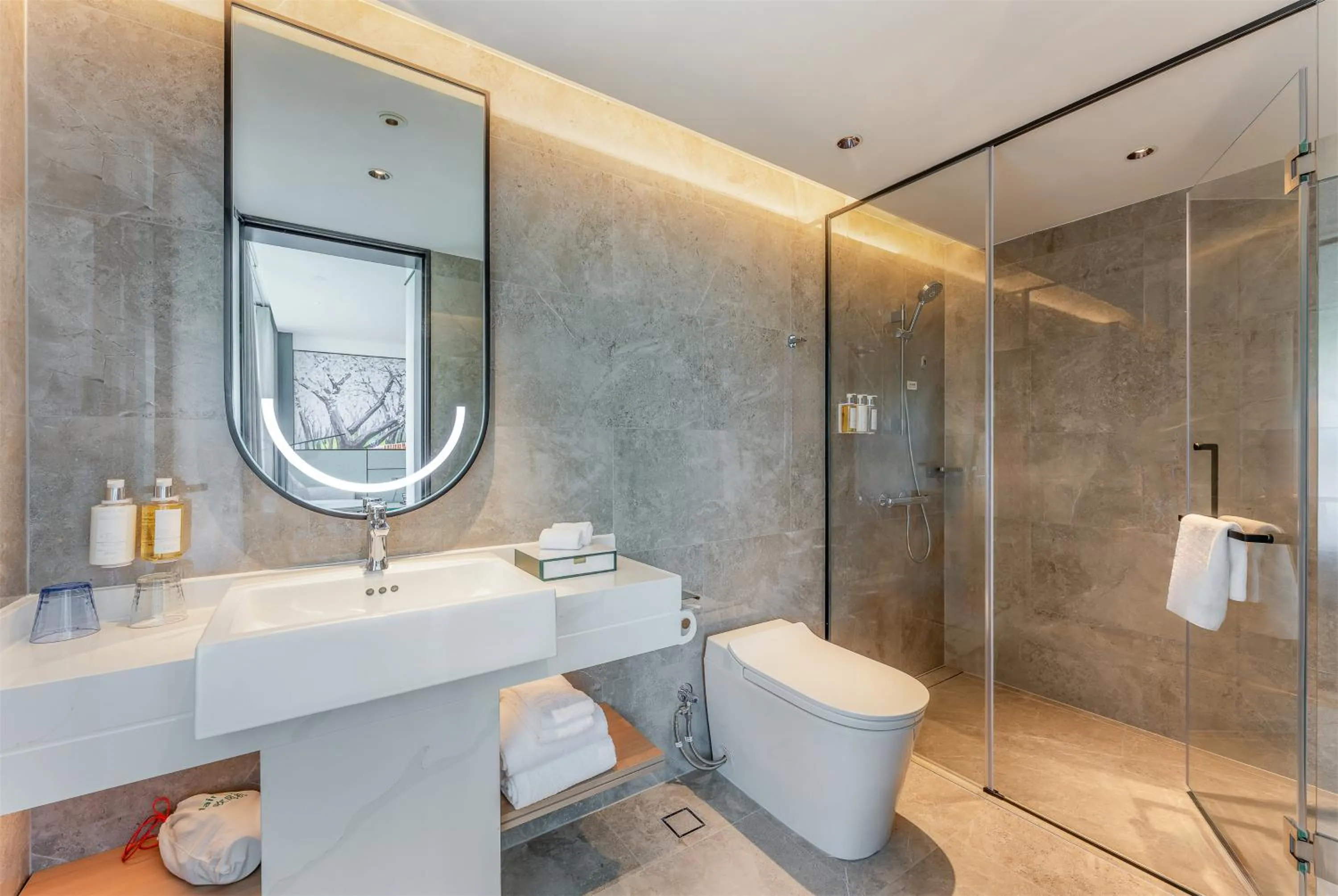 Bathroom in Holiday Inn Wuhan Riverside by IHG