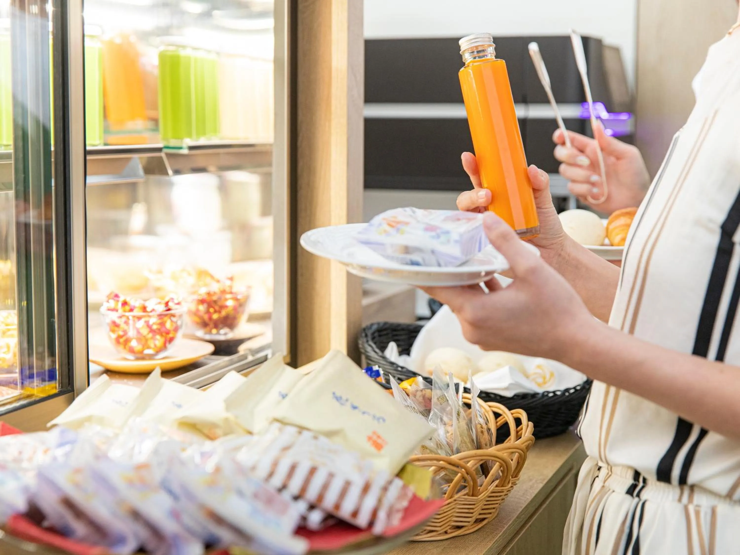 Continental breakfast in Garden Terrace Saga Hotel & Resorts