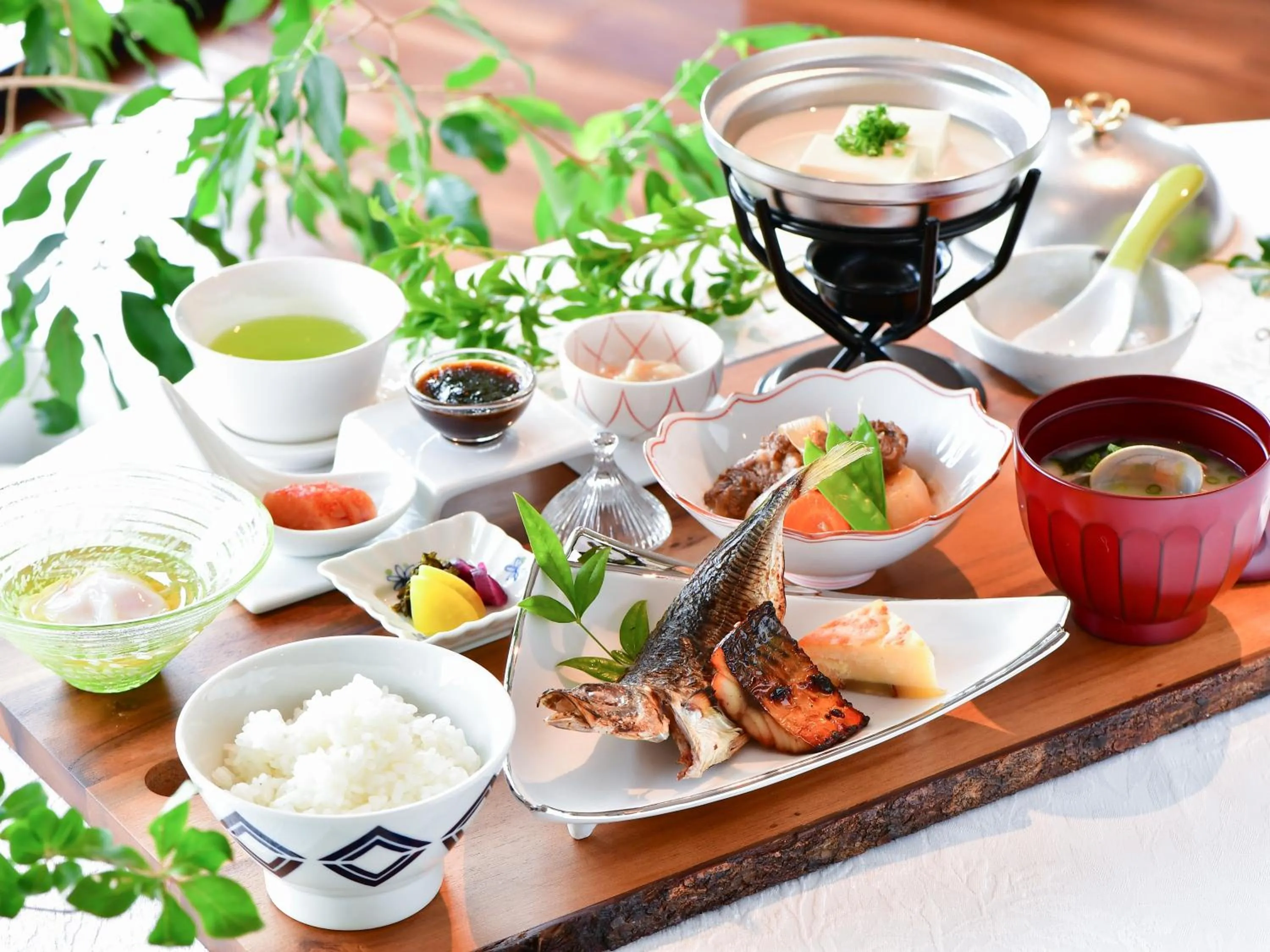 Breakfast in Garden Terrace Saga Hotel & Resorts