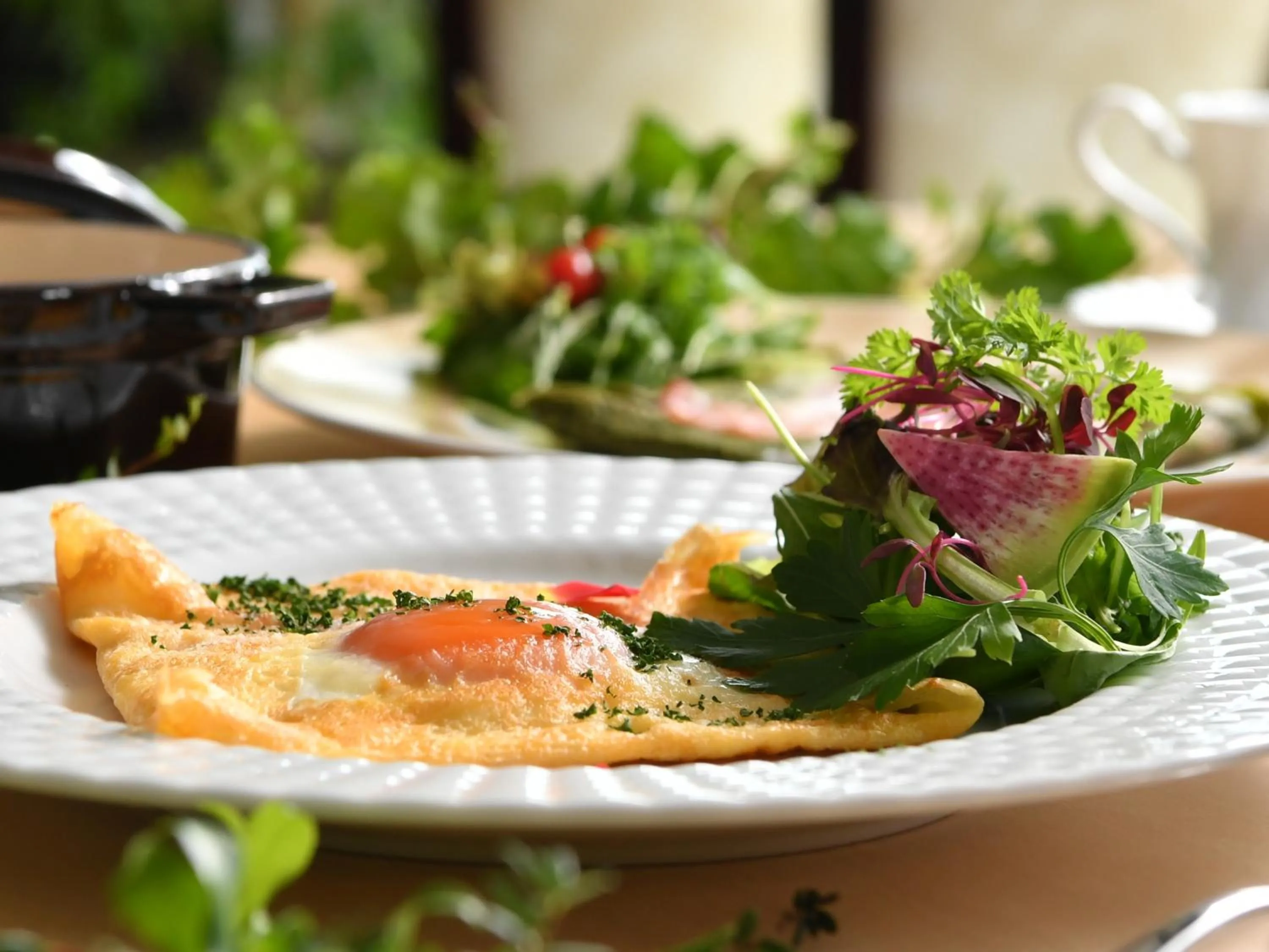 Breakfast in Garden Terrace Saga Hotel & Resorts