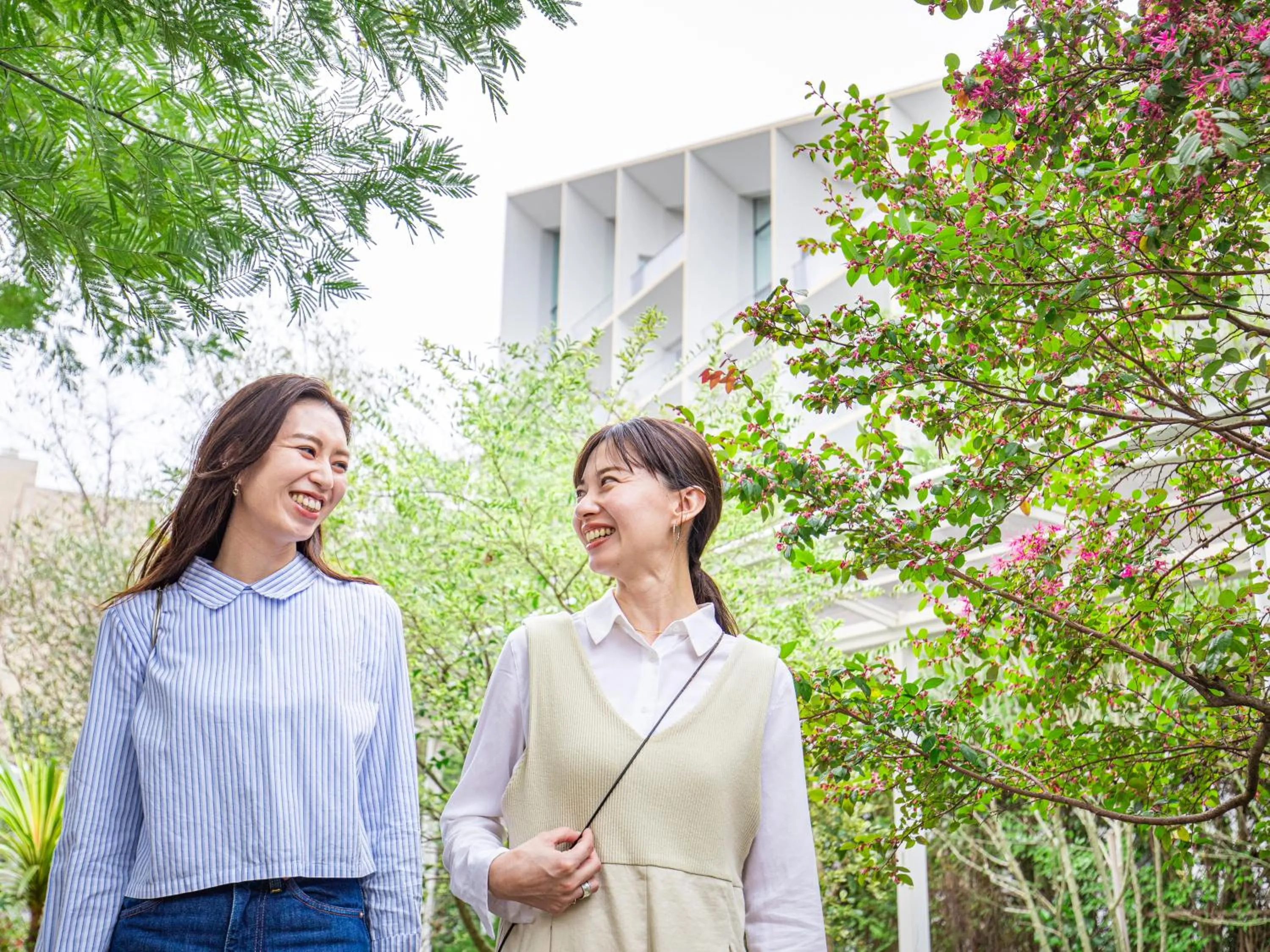 People in Garden Terrace Saga Hotel & Resorts