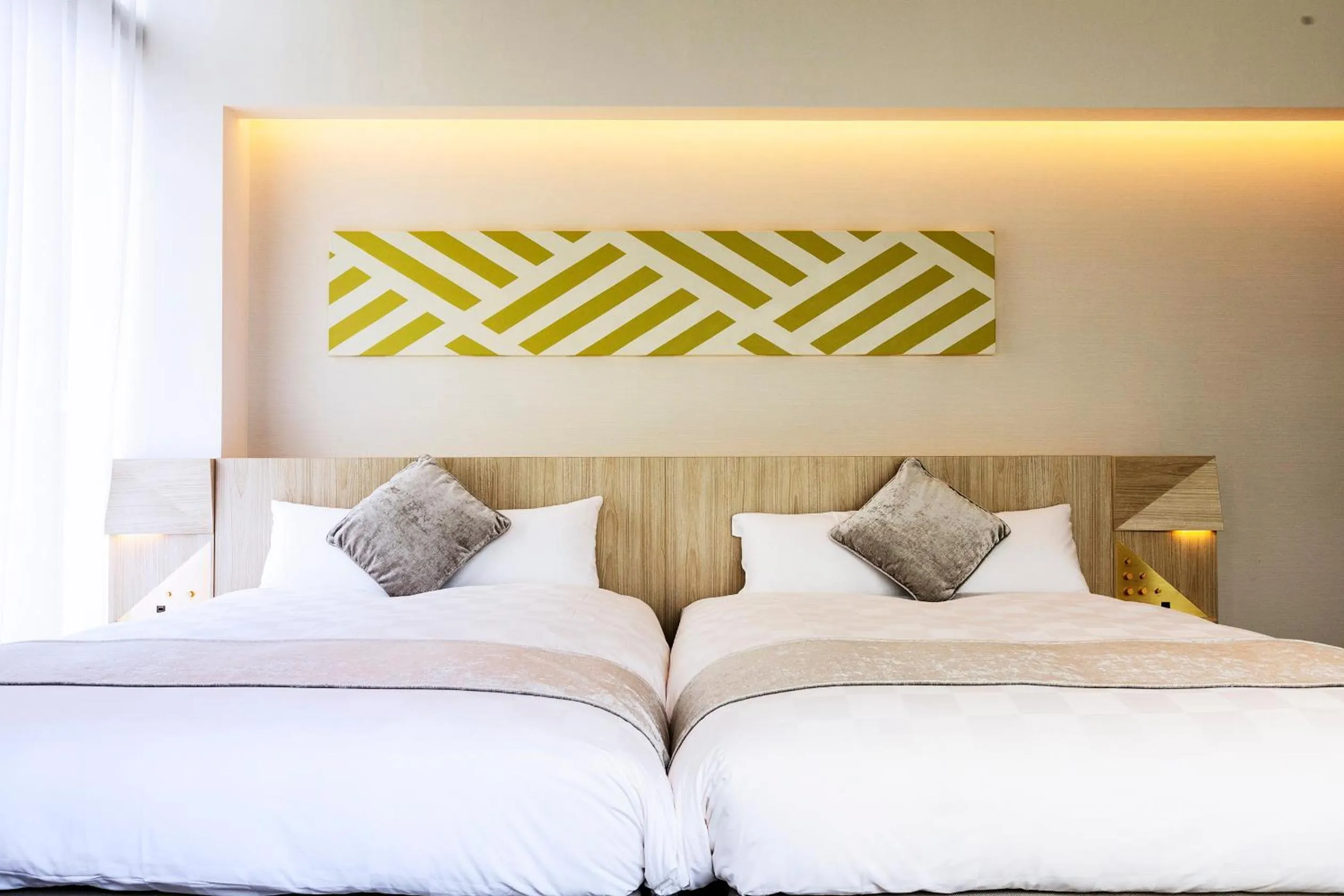 Photo of the whole room, Bed in Garden Terrace Saga Hotel & Resorts