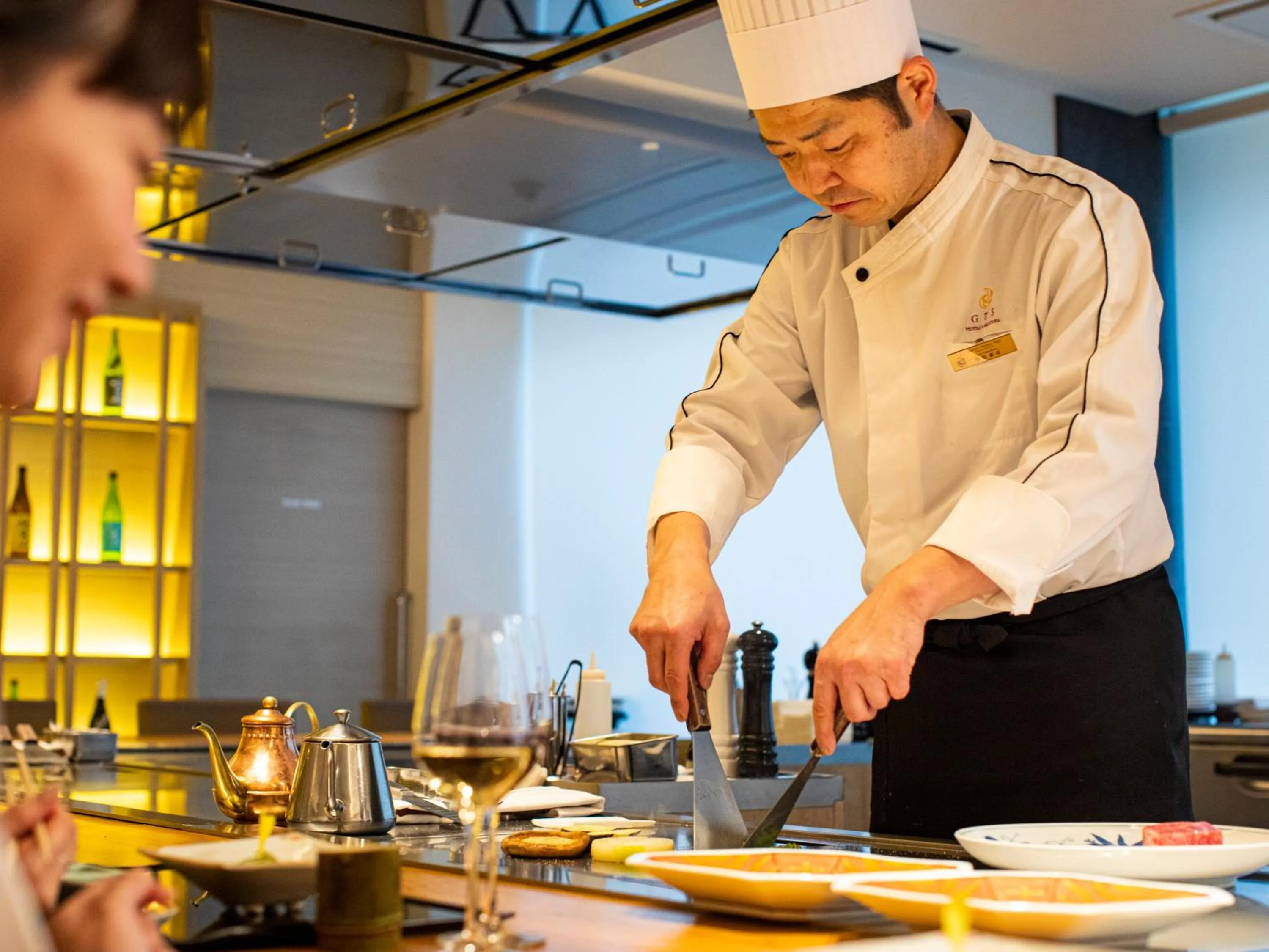 Food and drinks in Garden Terrace Saga Hotel & Resorts