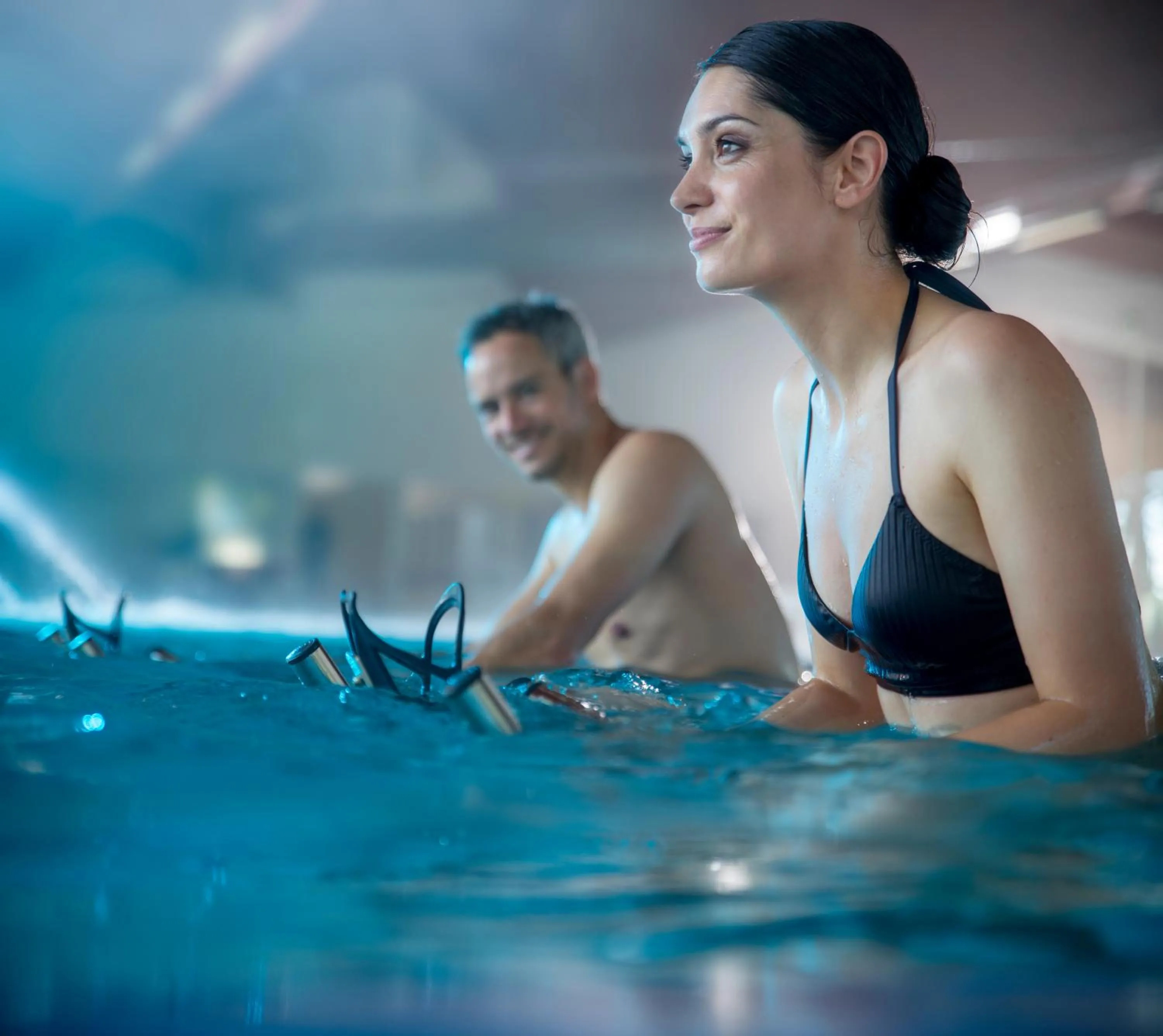 Fitness centre/facilities in Résidence Valdys Thalasso & Spa - les Pins