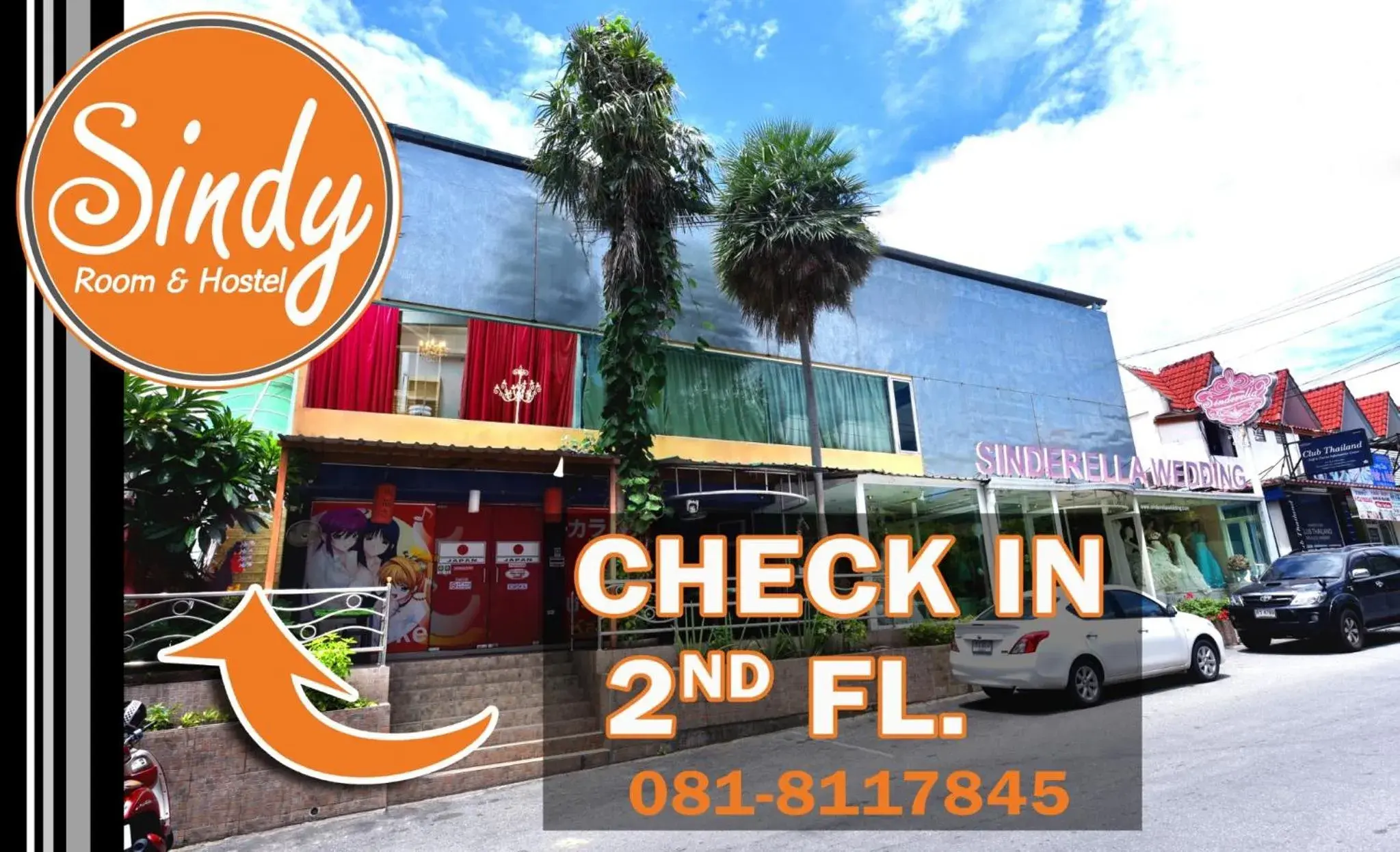 Facade/entrance in Sindy's Hostel Facade/entrance in Sindy's Hostel