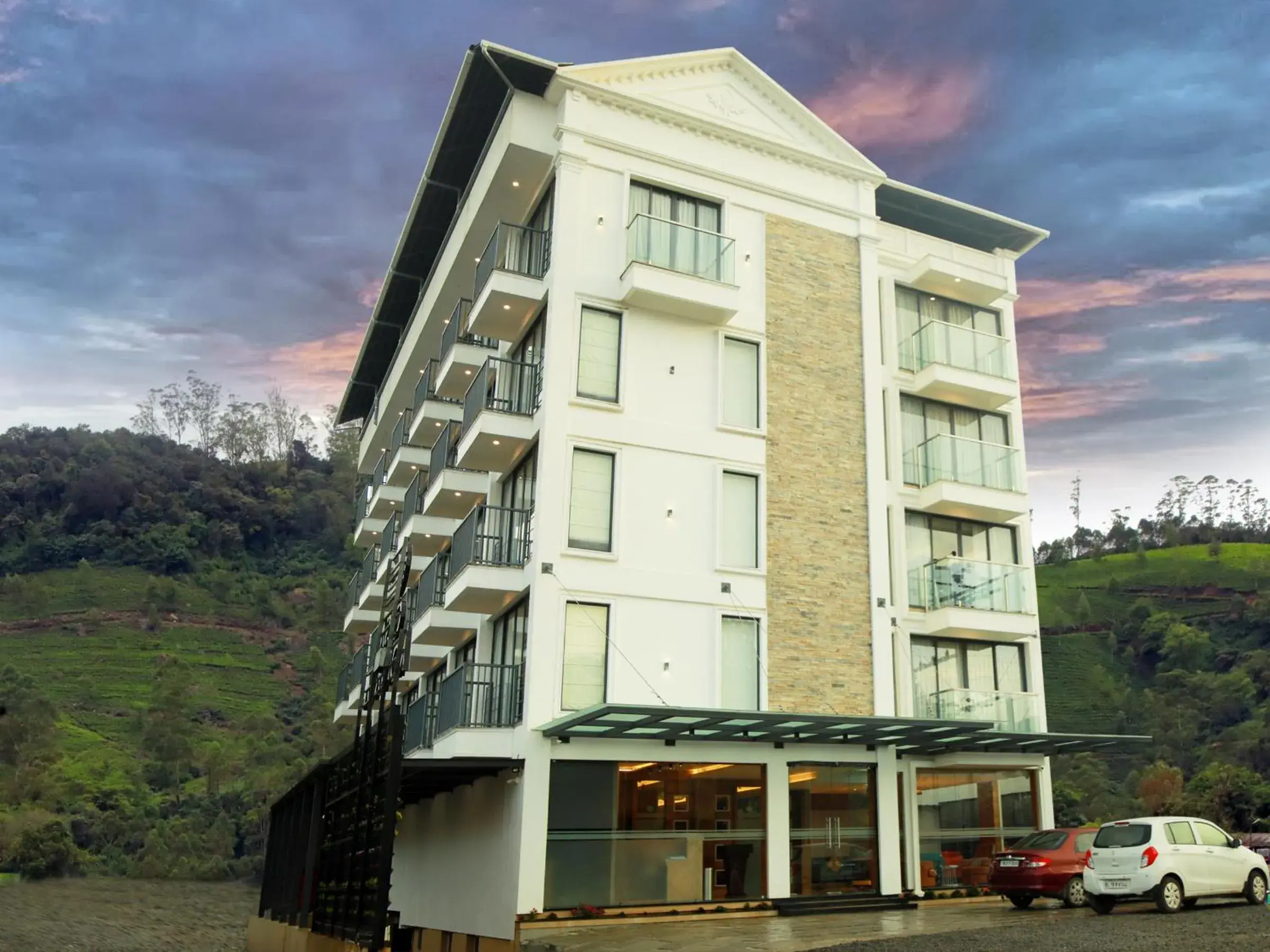 Facade/entrance in Casa Montana Munnar Facade/entrance in Casa Montana Munnar