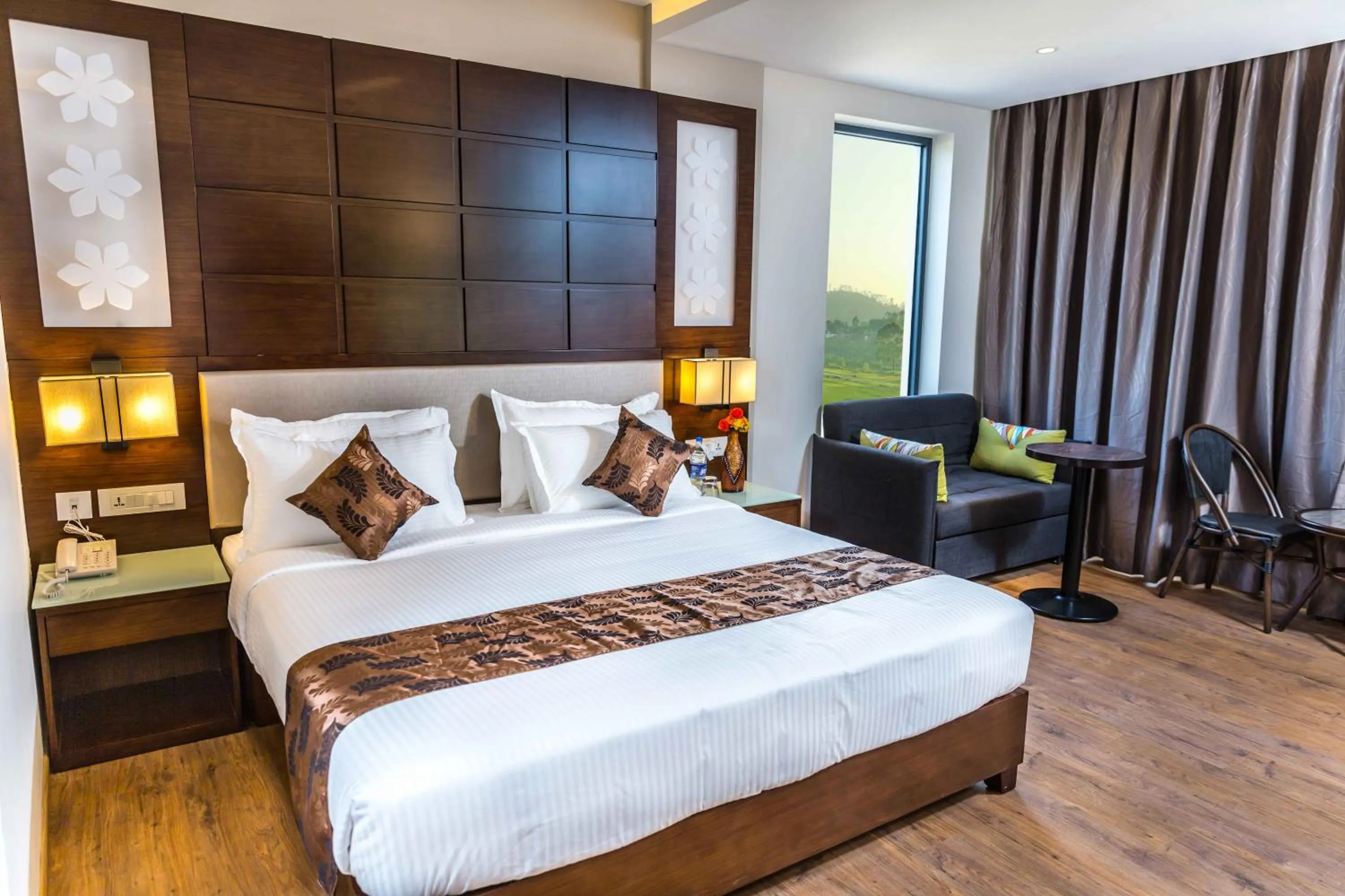 Seating area in Casa Montana Munnar