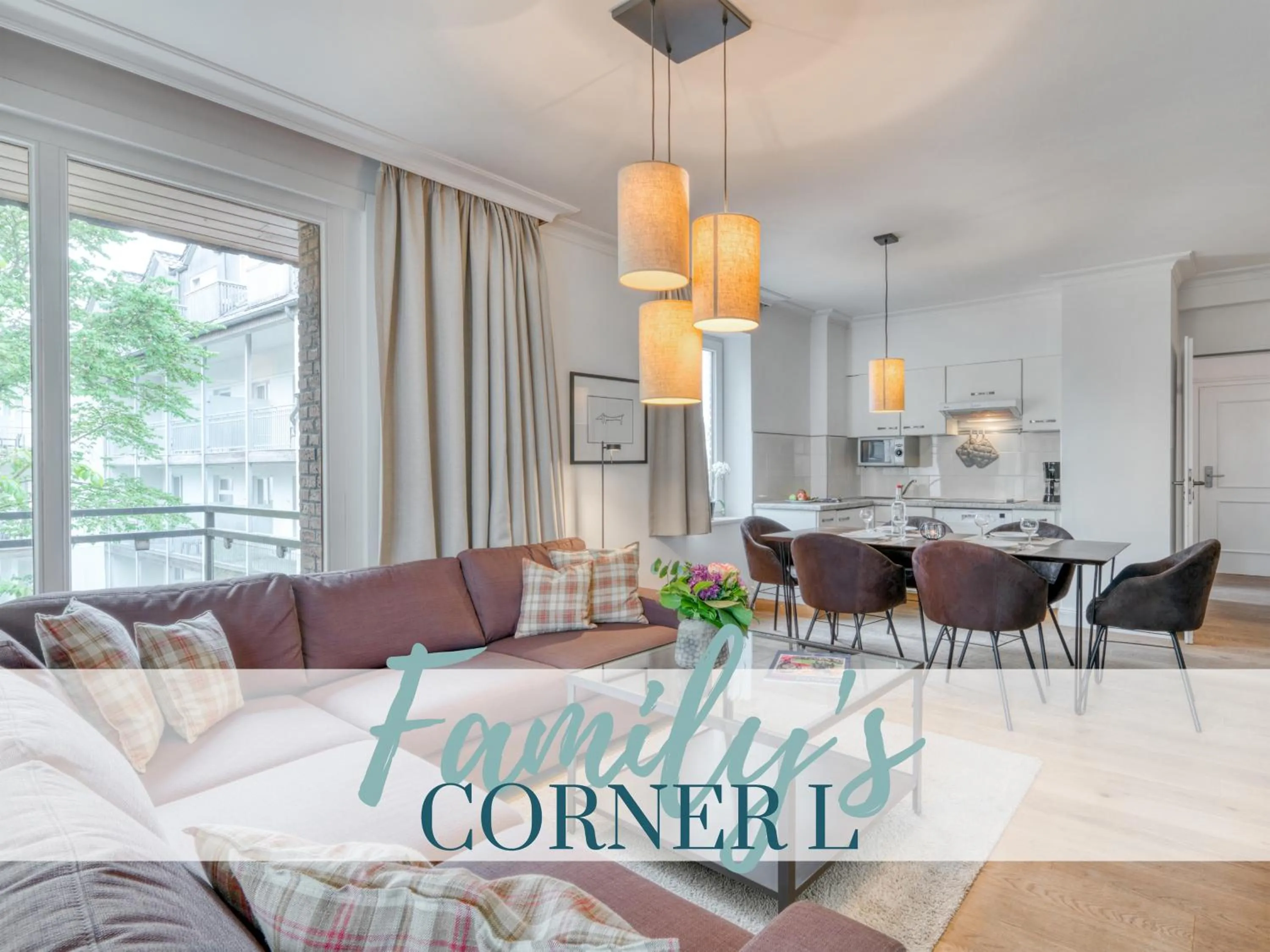 Kitchen or kitchenette in Appartement-Hotel Timmendorfer Strand