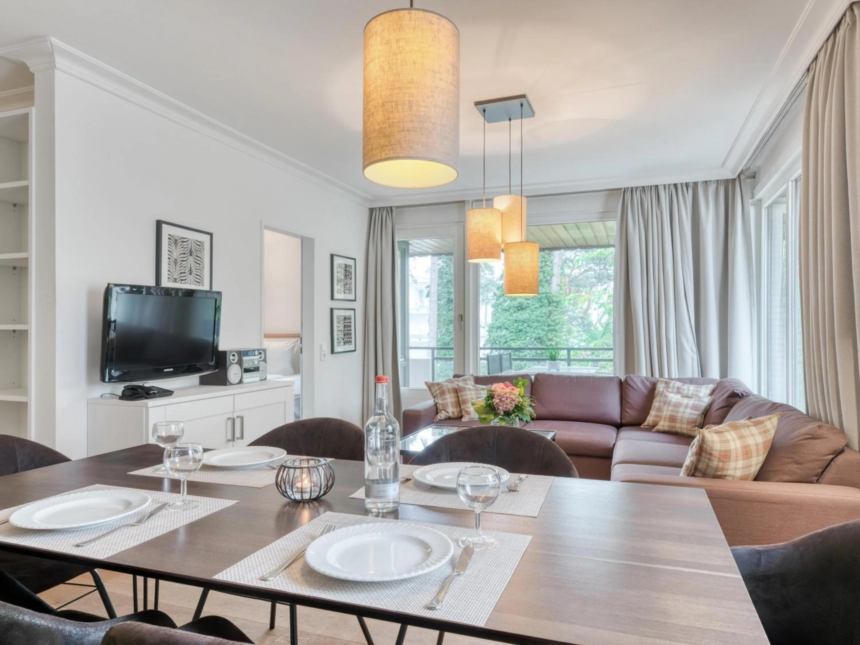 TV and multimedia in Appartement-Hotel Timmendorfer Strand