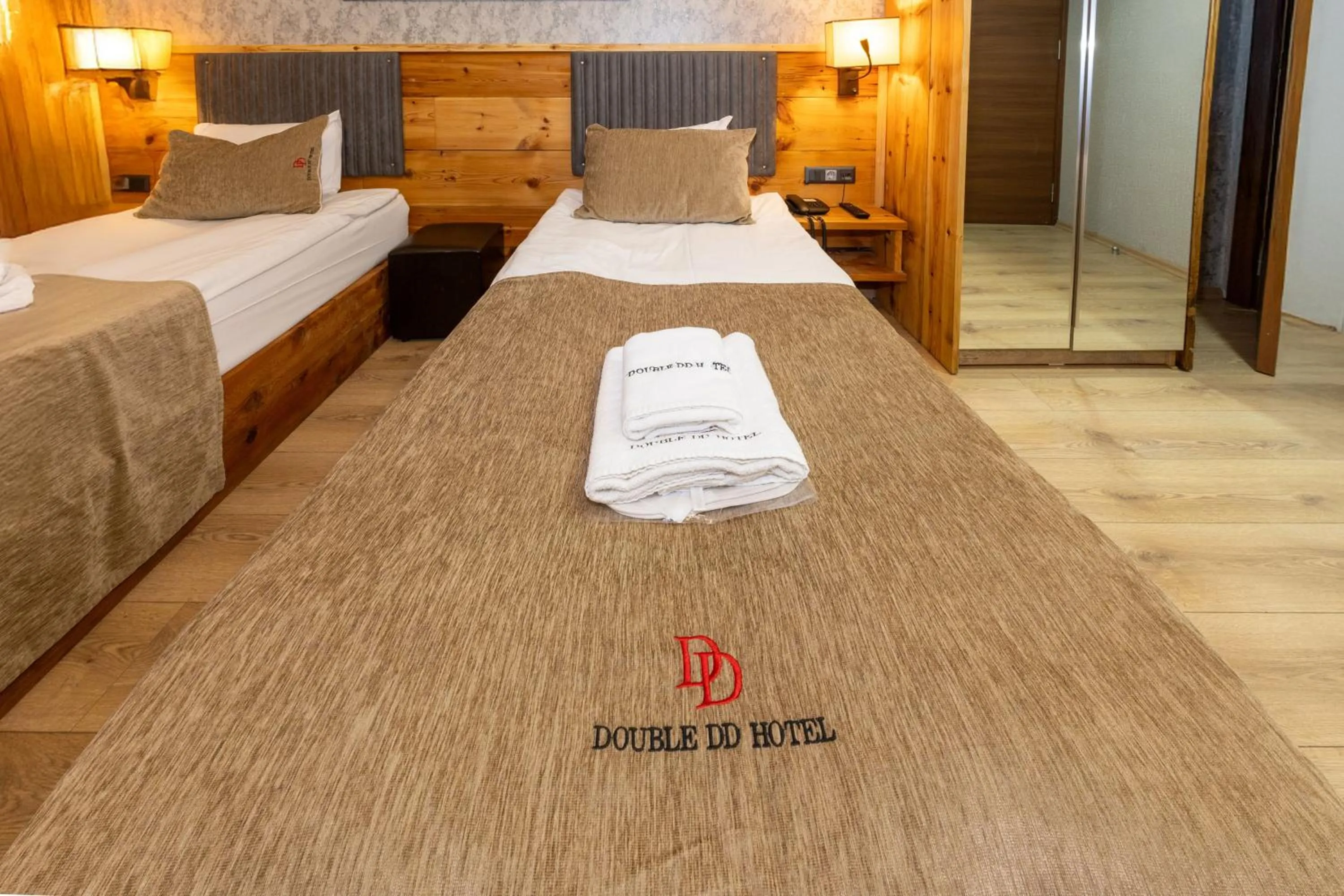 Bed in Double DD Hotel