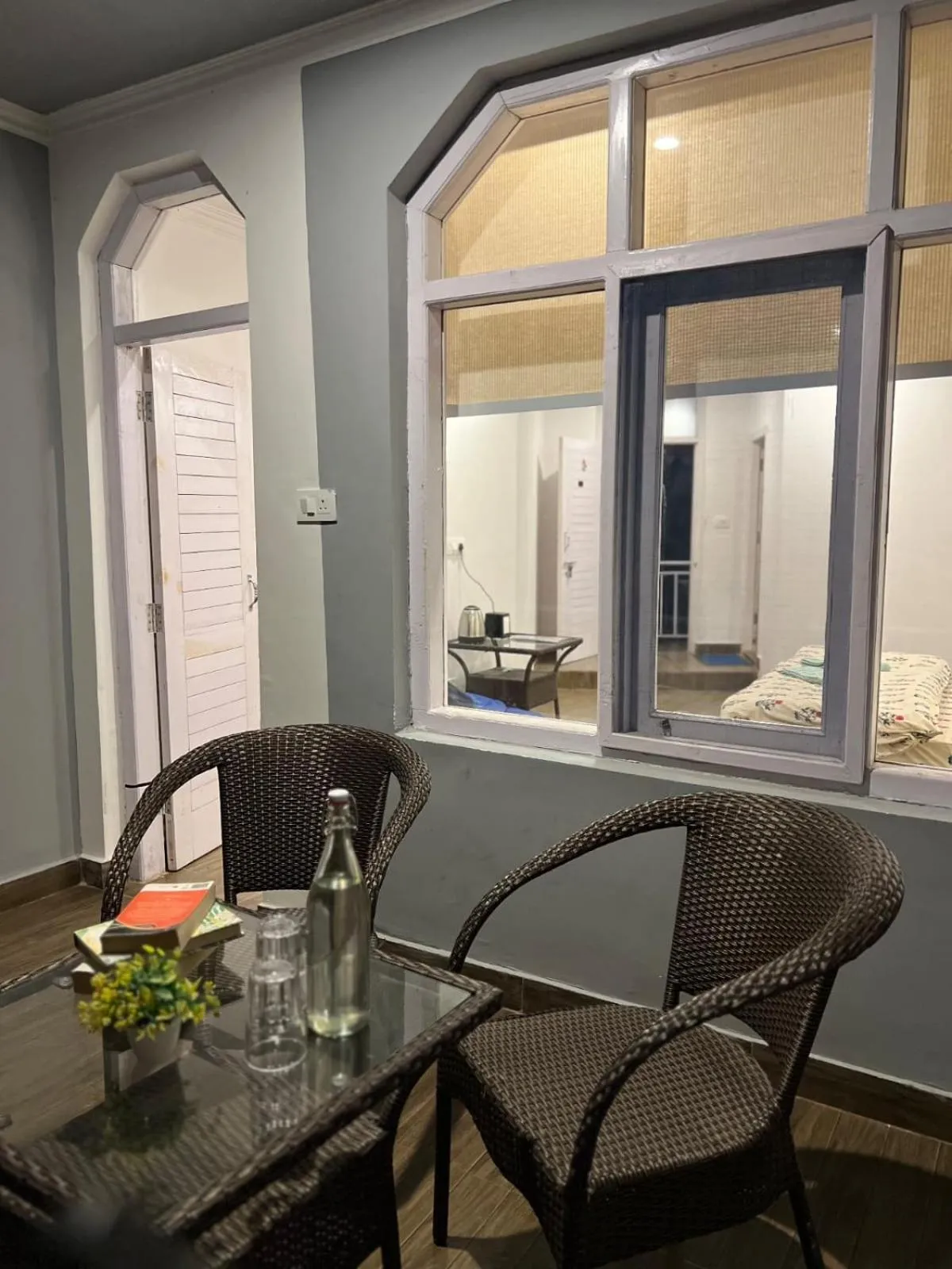 Balcony/Terrace in Himtrek Stays,Mcleodganj