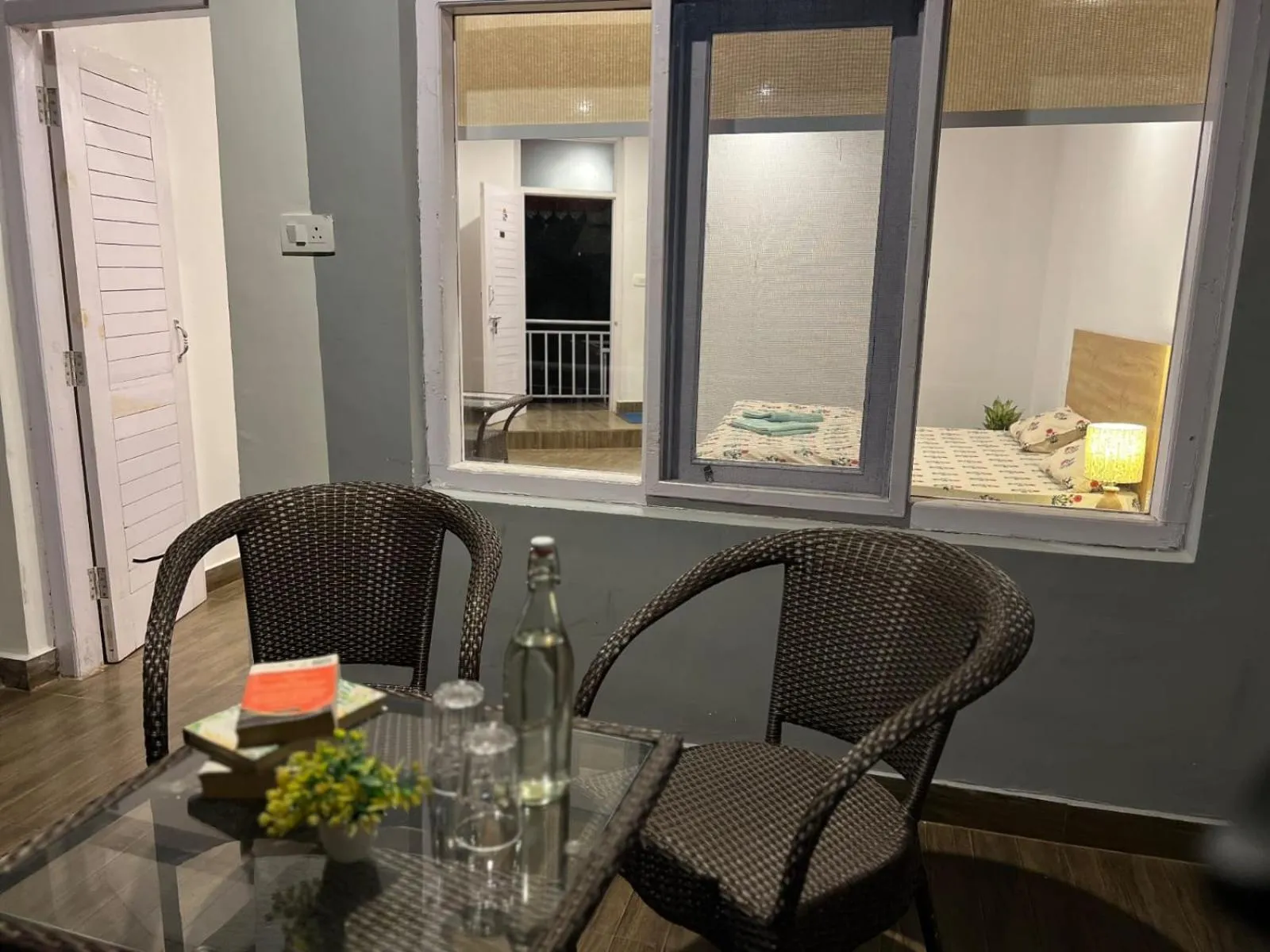 Balcony/Terrace in Himtrek Stays,Mcleodganj