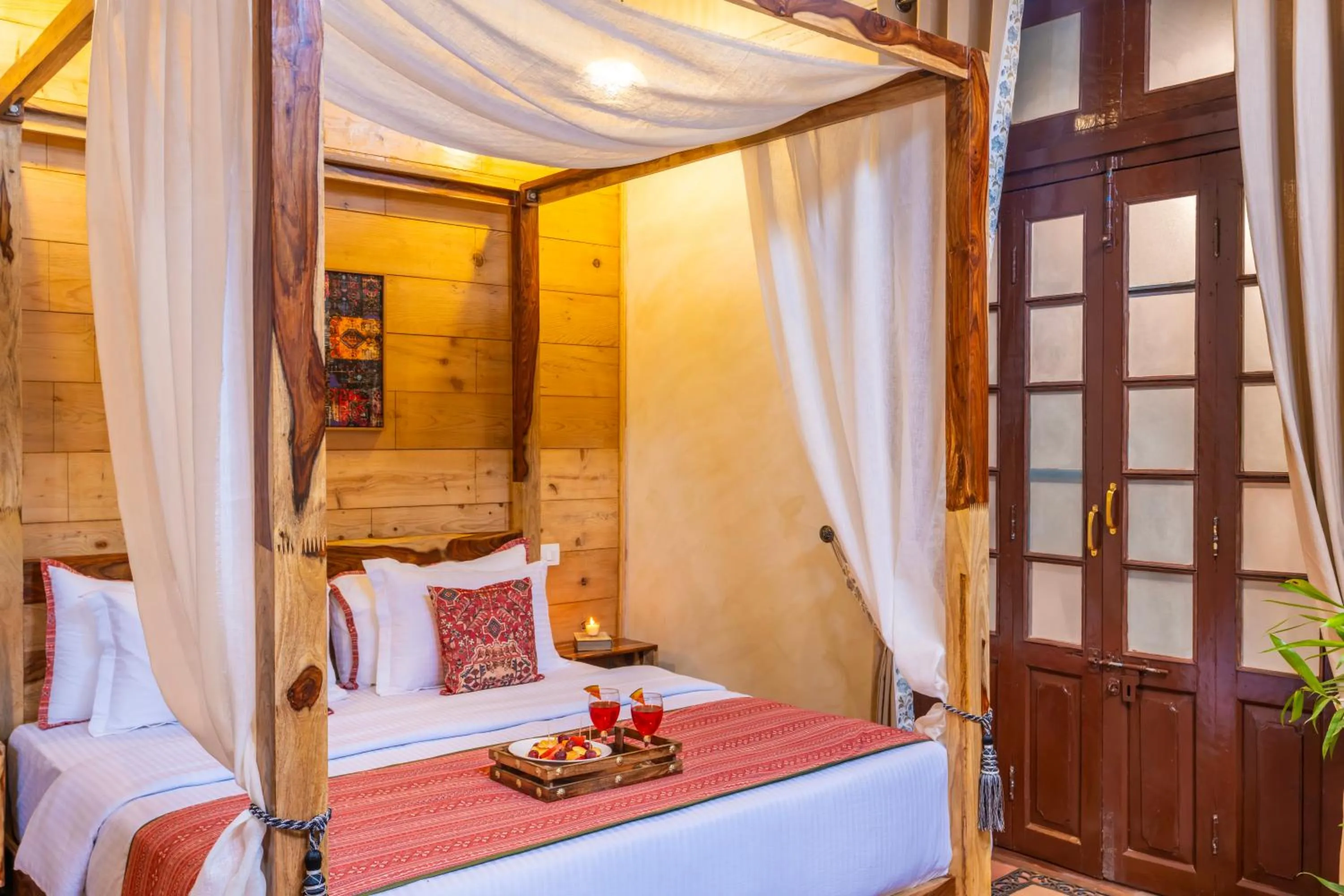 Photo of the whole room, Bed in Himtrek Stays,Mcleodganj