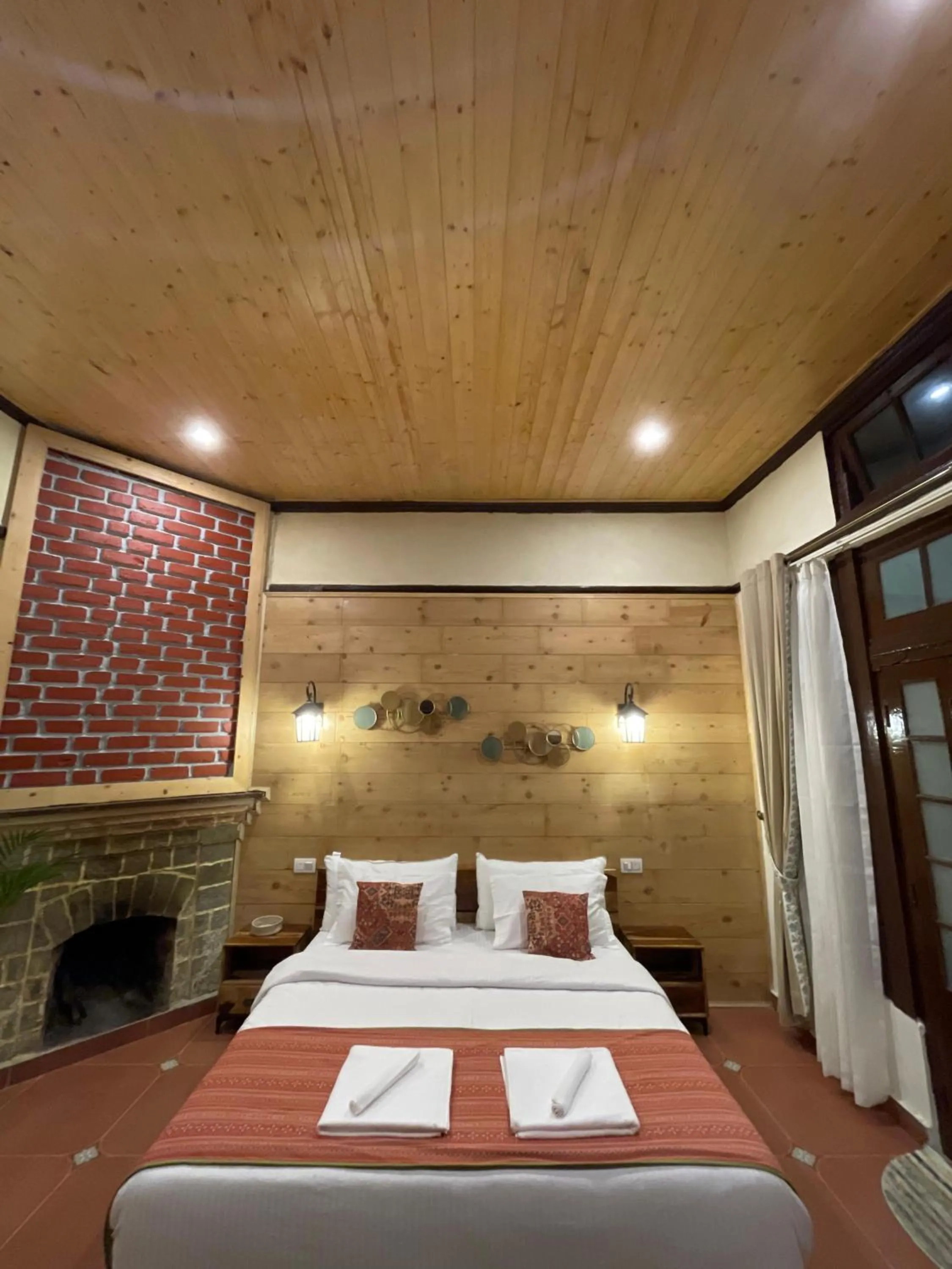 Photo of the whole room, Bed in Himtrek Stays,Mcleodganj