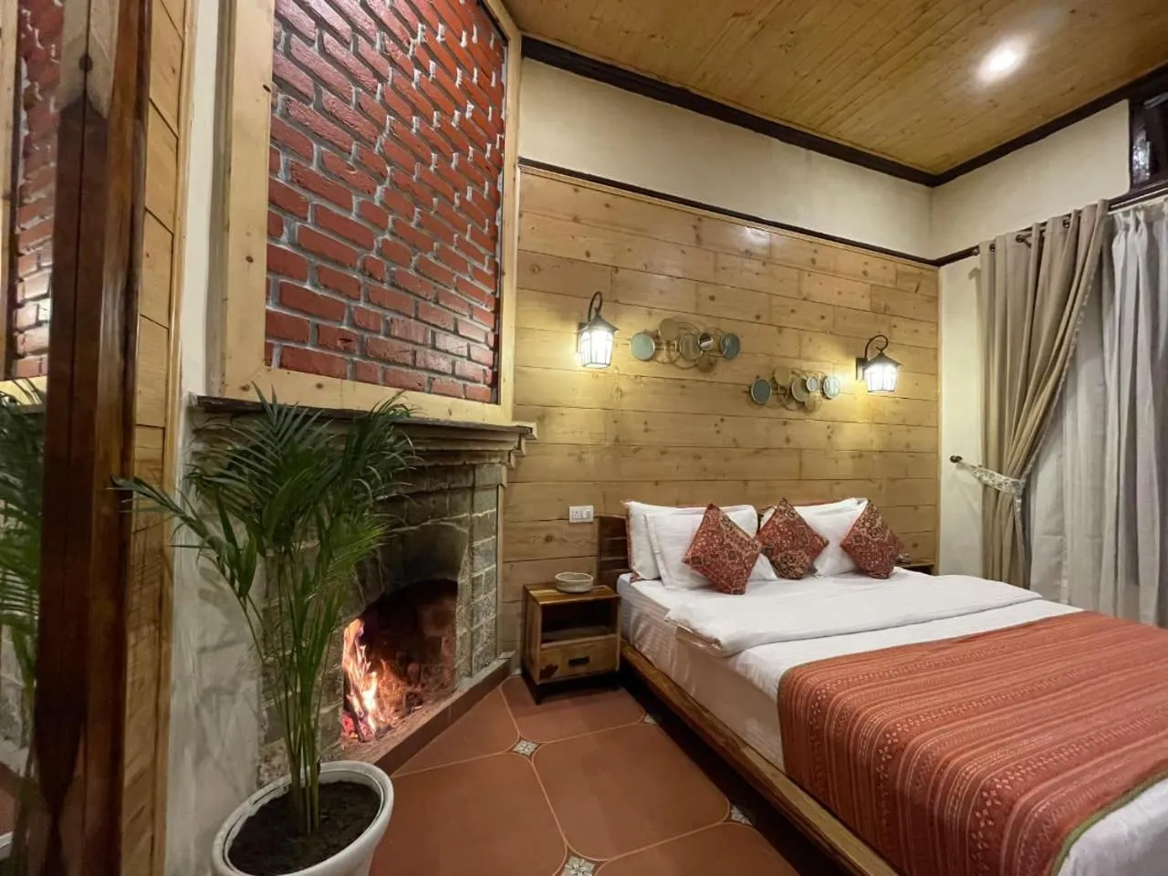 Photo of the whole room, Bed in Himtrek Stays,Mcleodganj