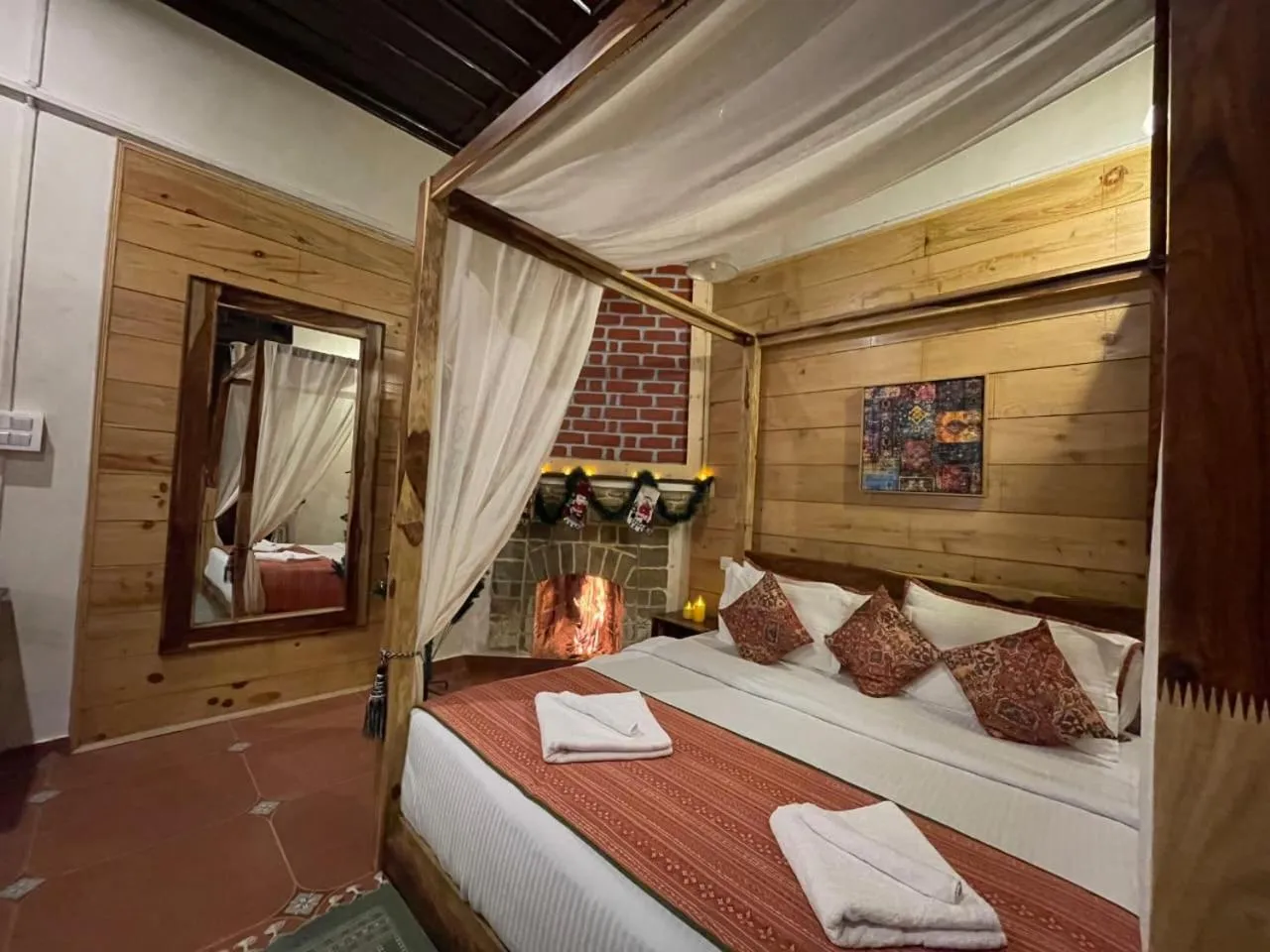 Photo of the whole room, Bed in Himtrek Stays,Mcleodganj