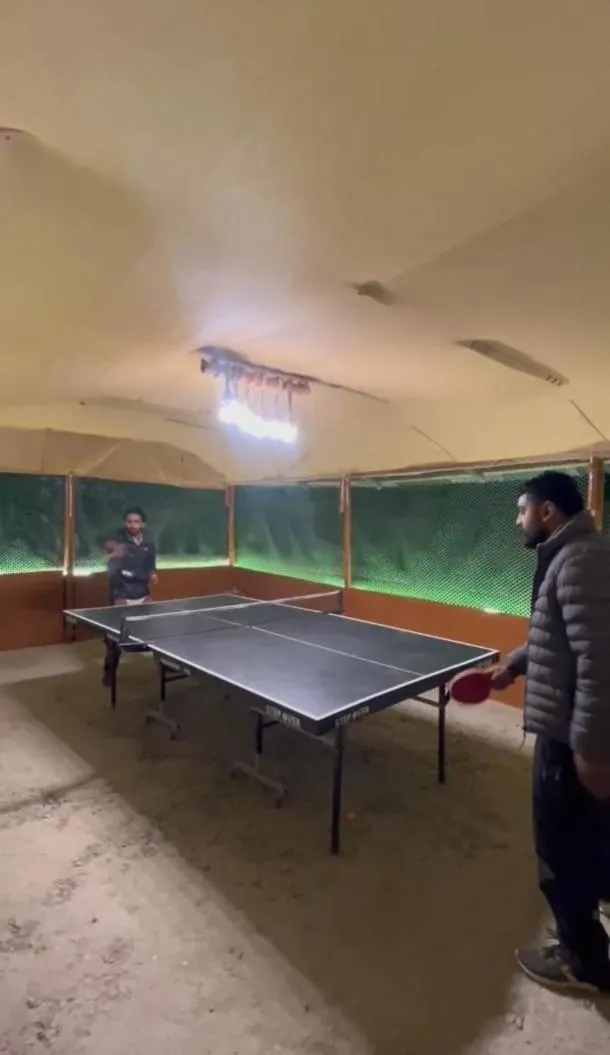 Table tennis in Himtrek Stays,Mcleodganj