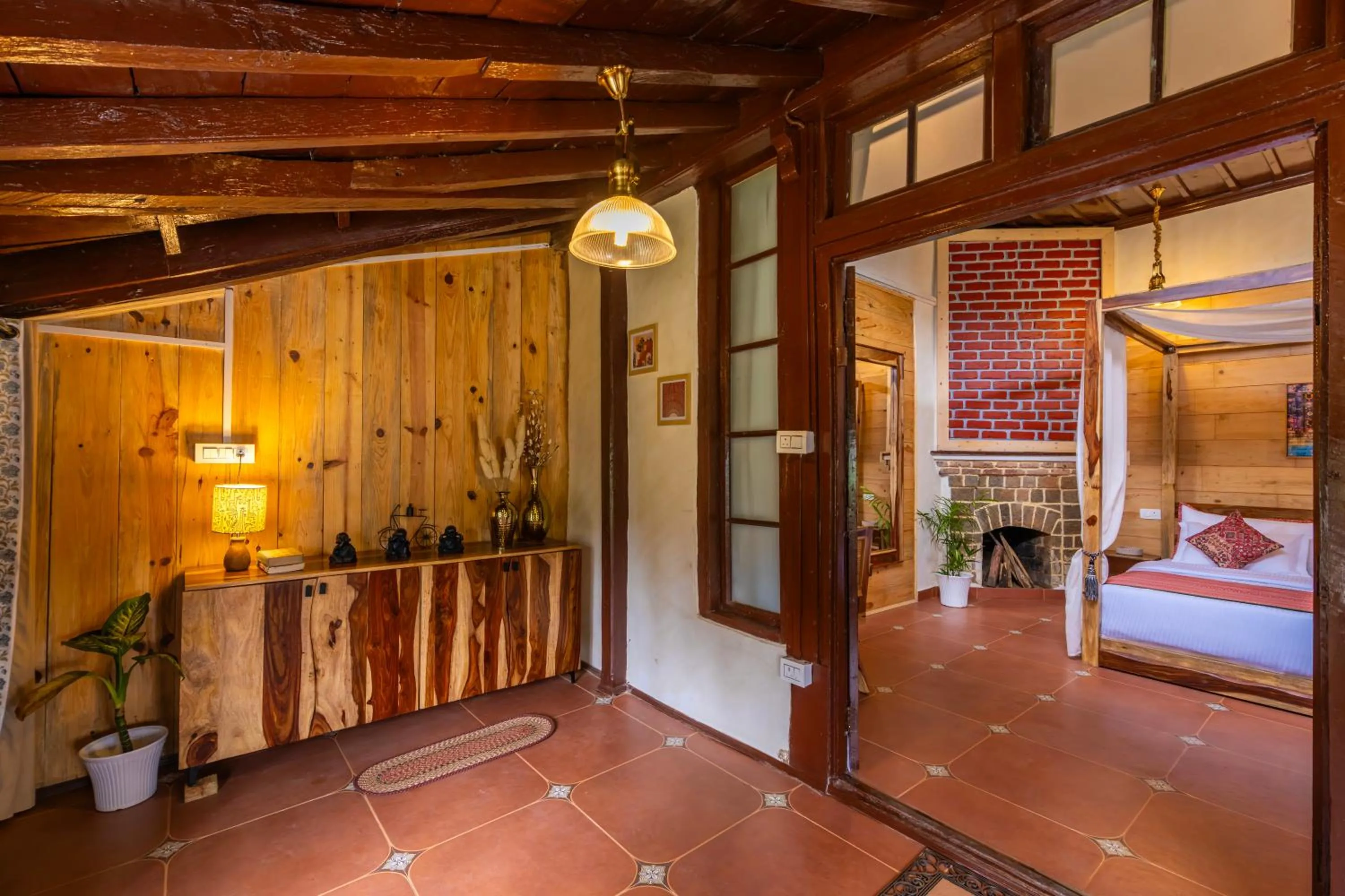 Photo of the whole room, Bed in Himtrek Stays,Mcleodganj