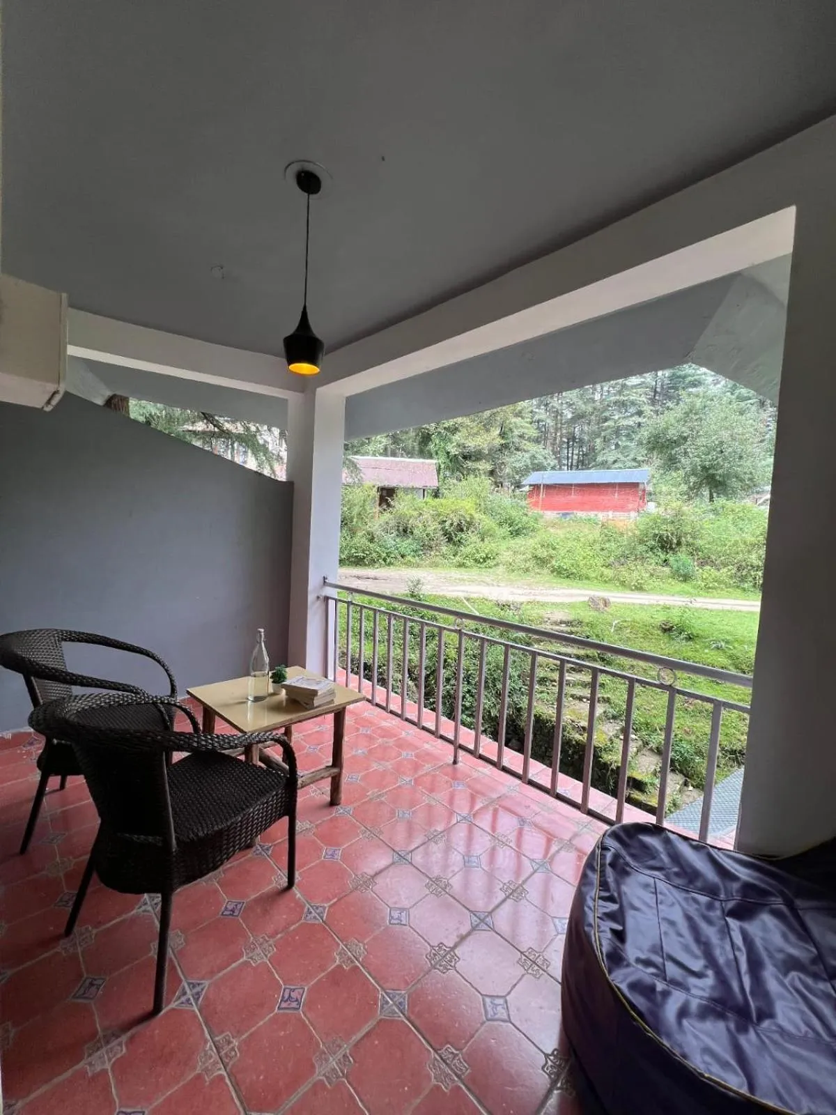 Balcony/Terrace in Himtrek Stays,Mcleodganj