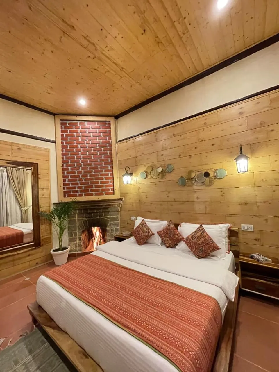 Photo of the whole room, Bed in Himtrek Stays,Mcleodganj