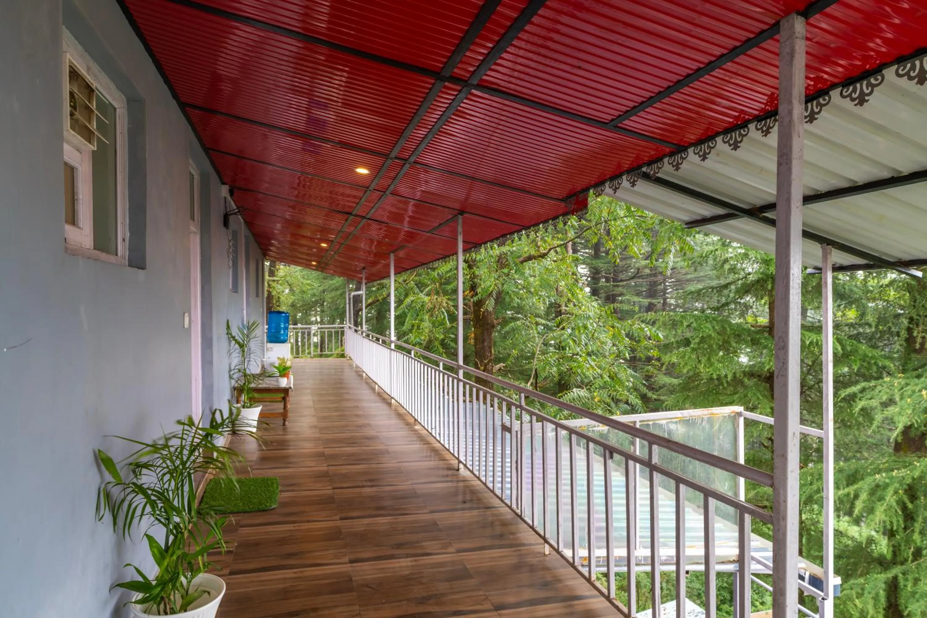 Balcony/Terrace in Himtrek Stays,Mcleodganj