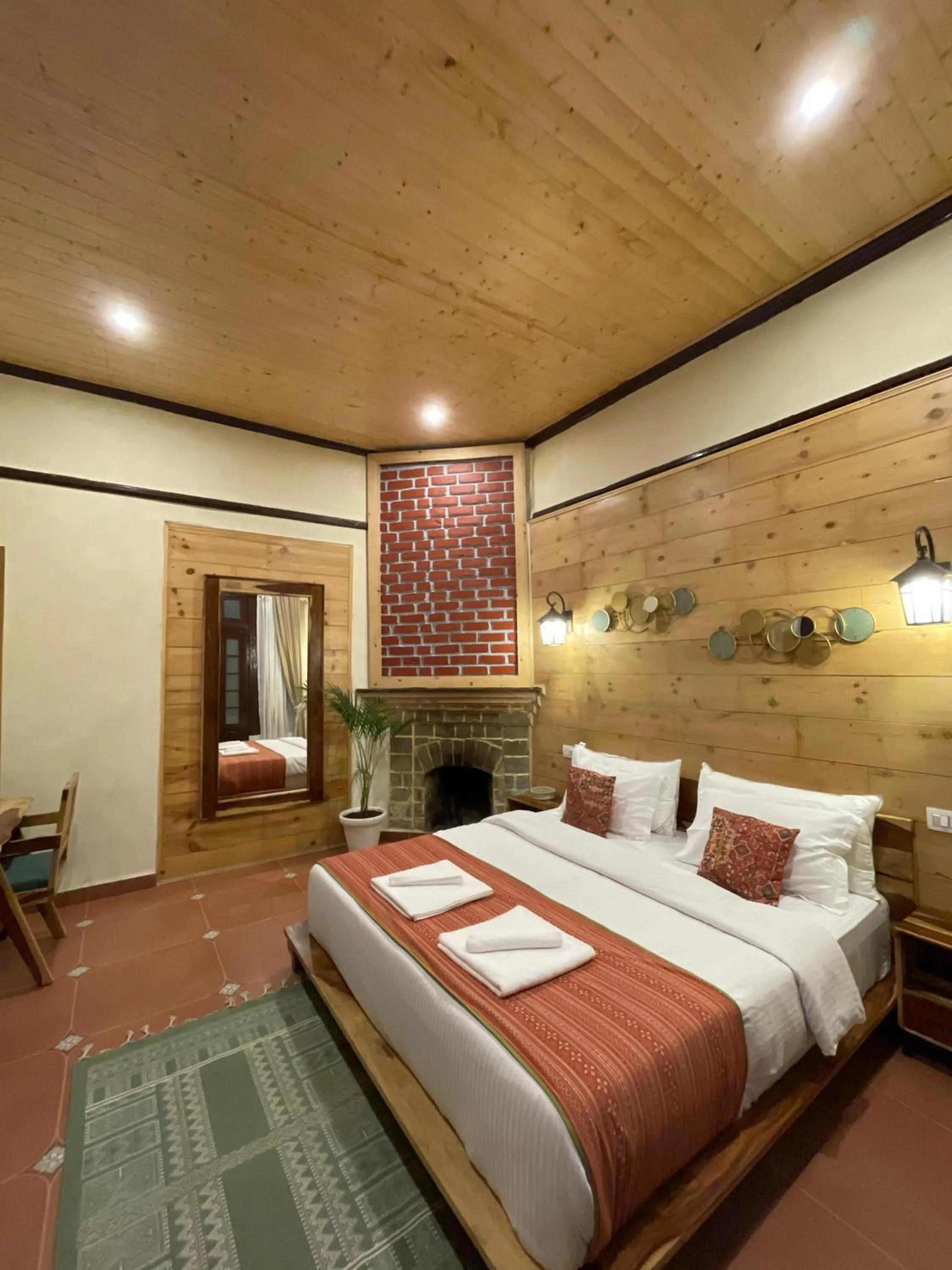Photo of the whole room, Bed in Himtrek Stays,Mcleodganj