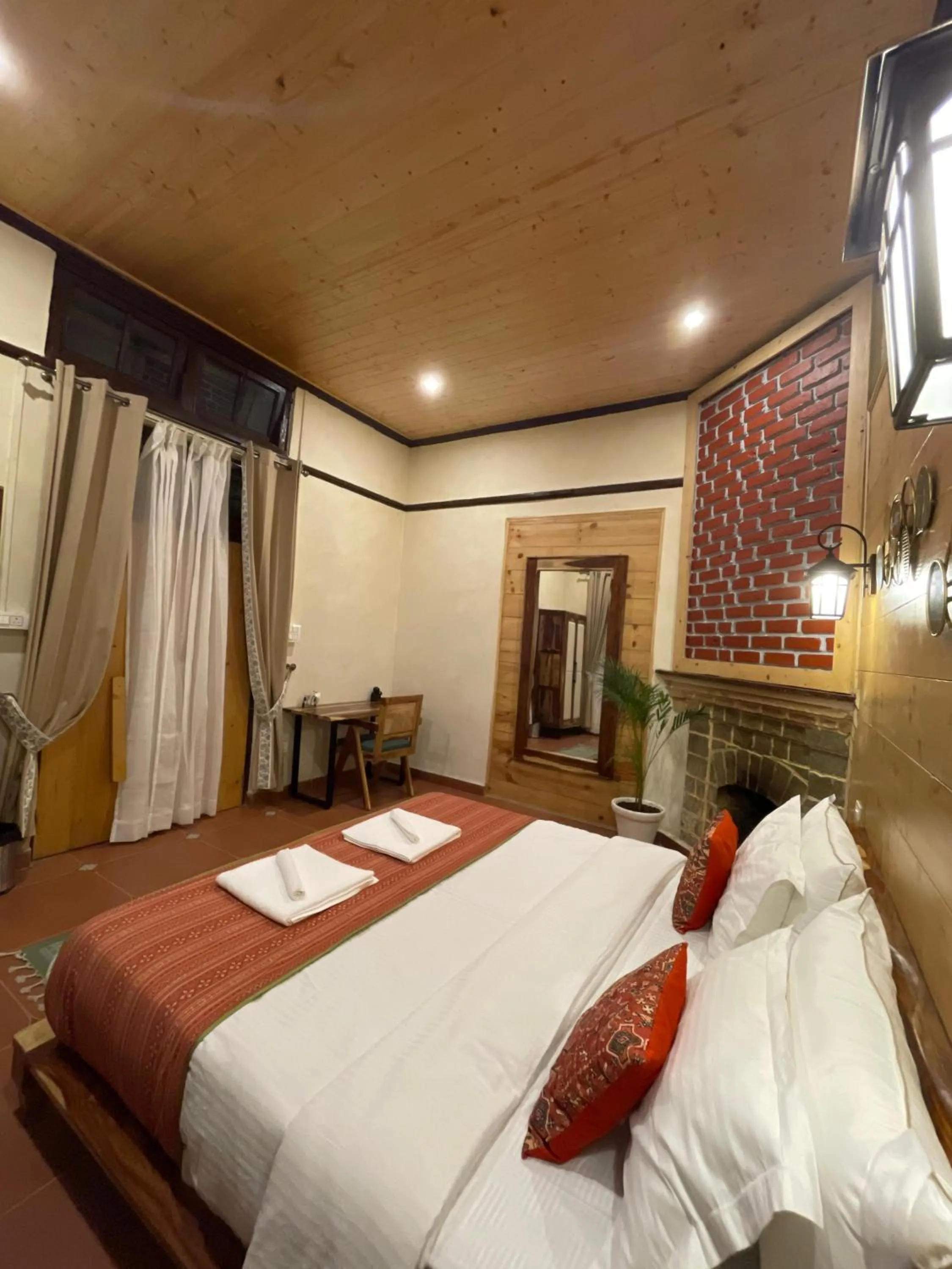 Photo of the whole room, Bed in Himtrek Stays,Mcleodganj