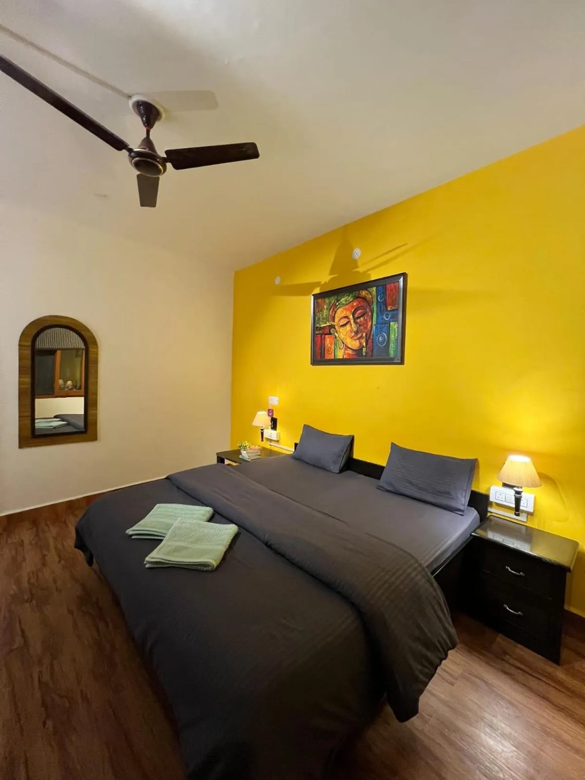 Photo of the whole room, Bed in Himtrek Stays,Mcleodganj