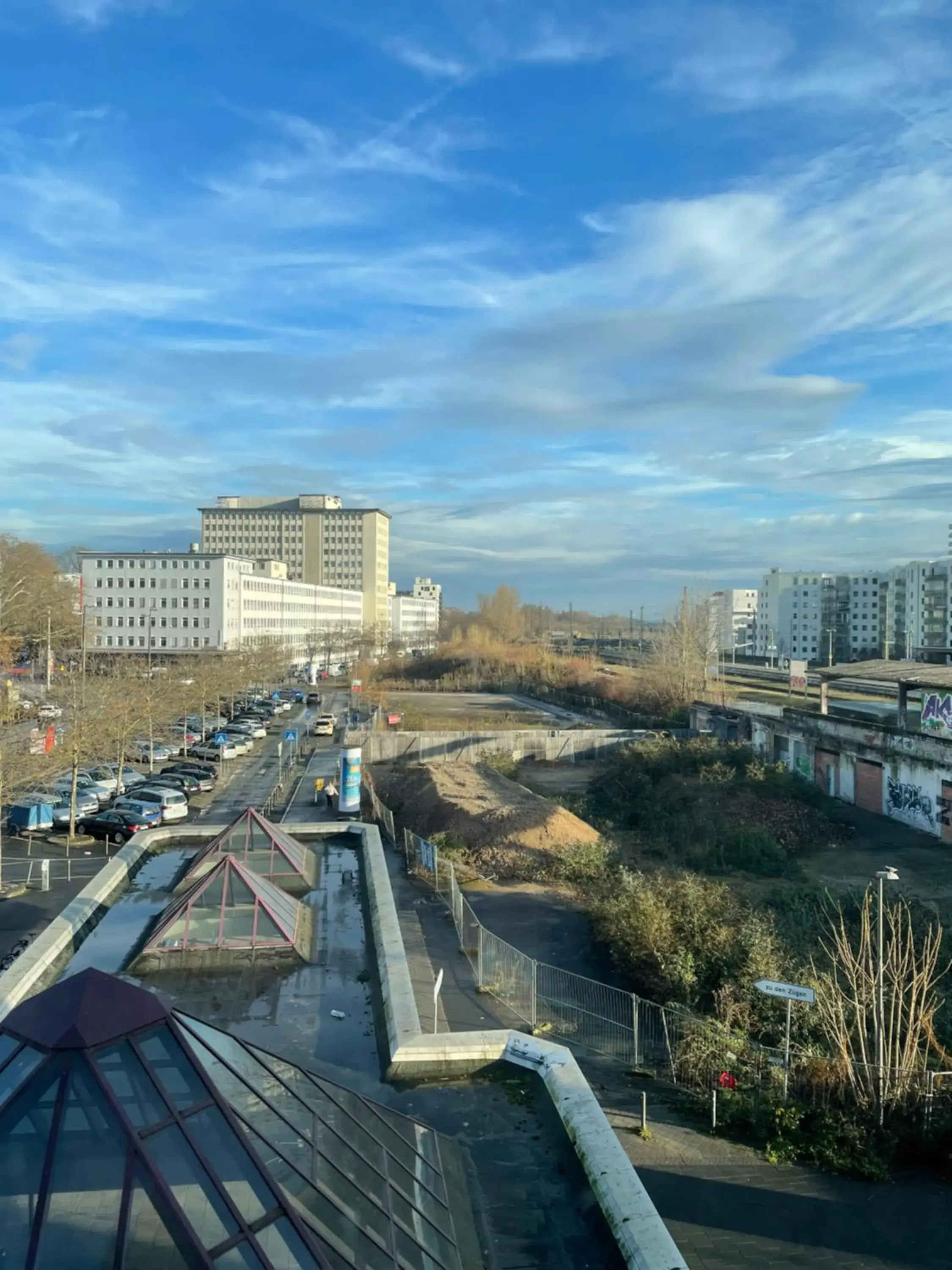 View (from property/room) in Hampton By Hilton Frankfurt City Centre East View (from property/room) in Hampton By Hilton Frankfurt City Centre East