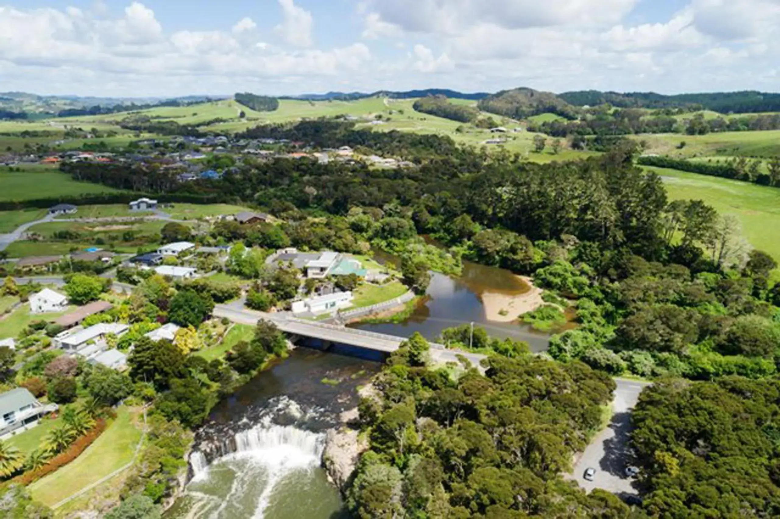 Bird's eye view in Riverside Lodge Paihia Bird's eye view in Riverside Lodge Paihia