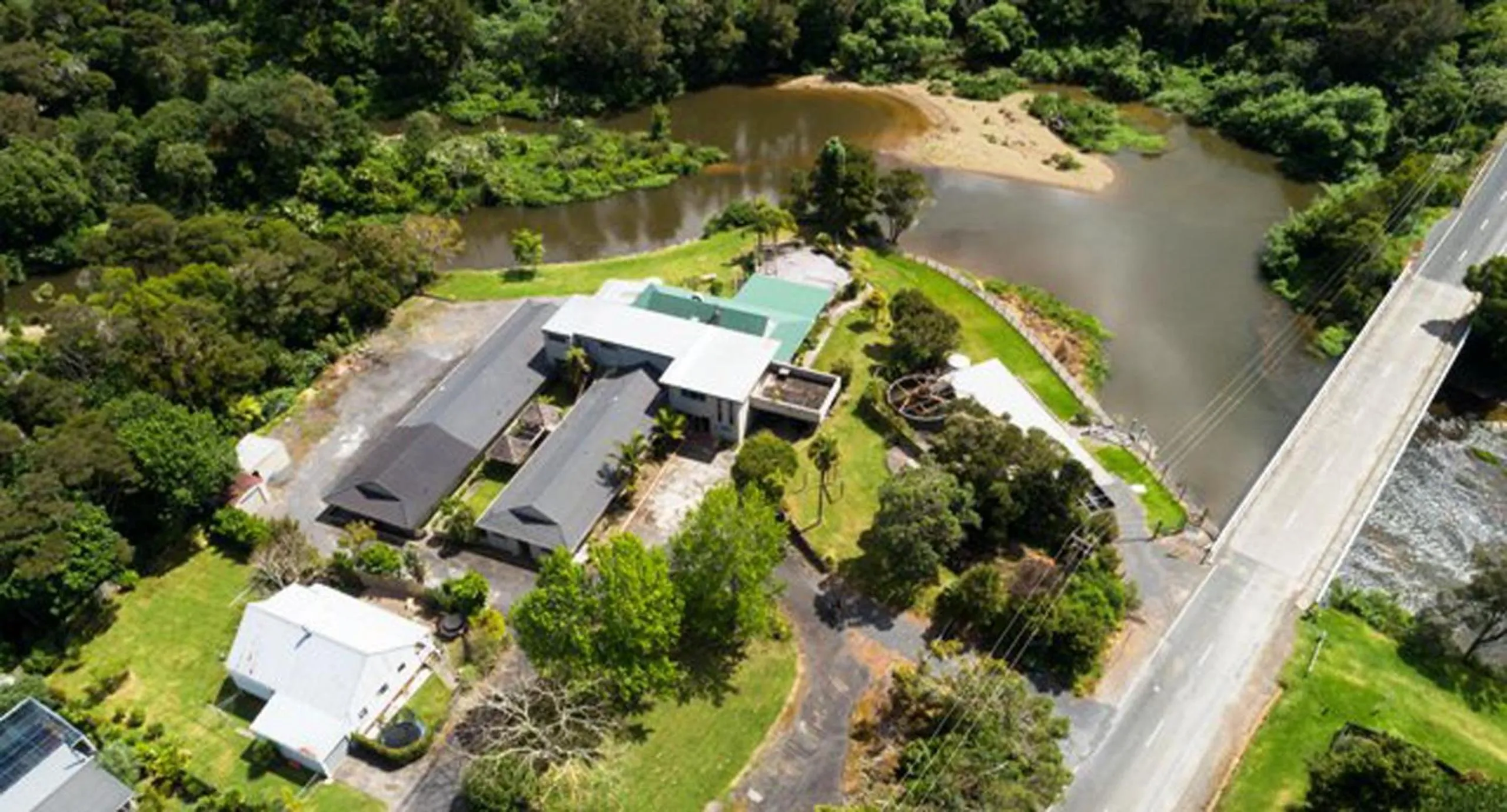 Bird's eye view in Riverside Lodge Paihia