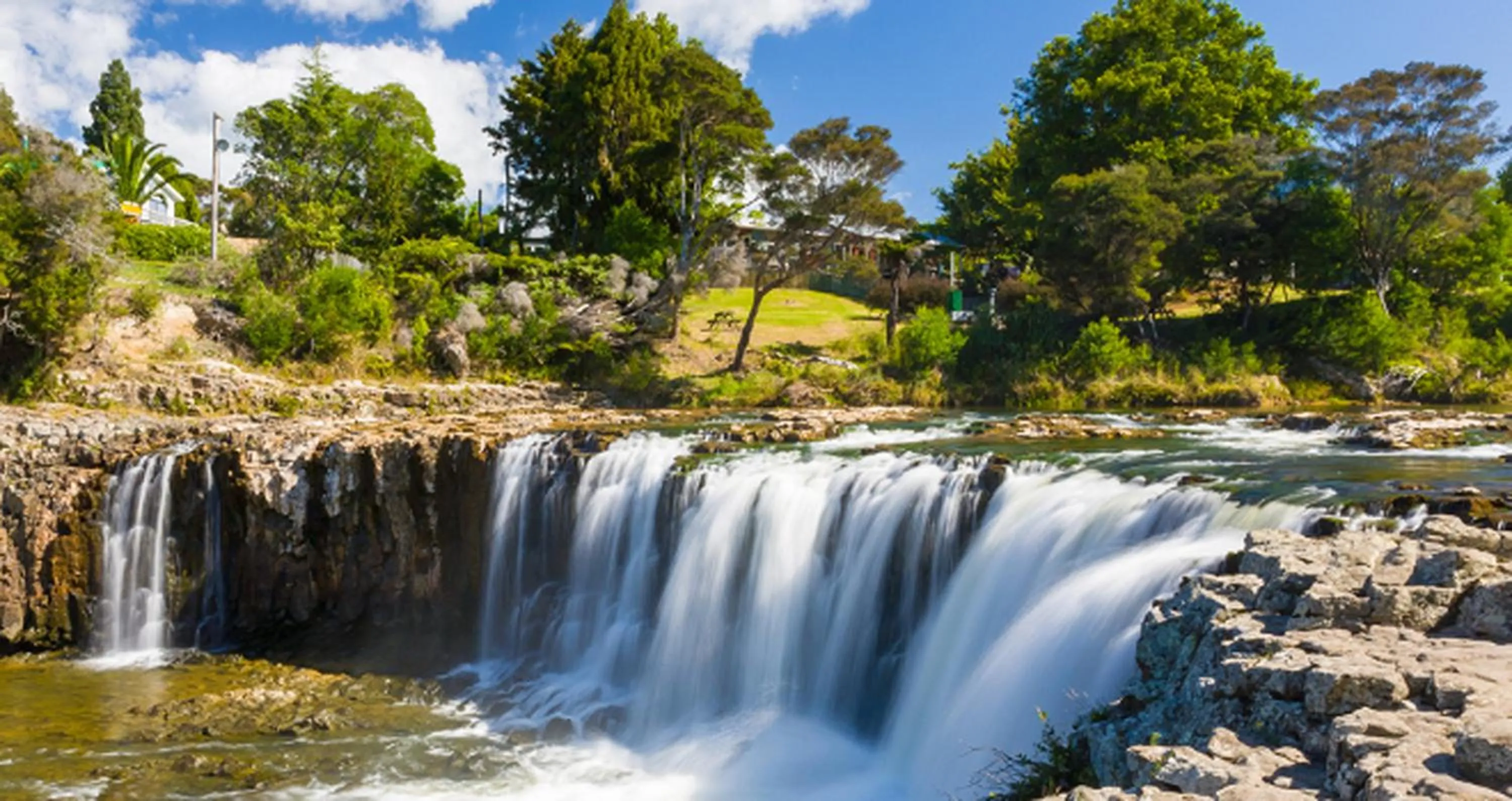 Landmark view in Riverside Lodge Paihia
