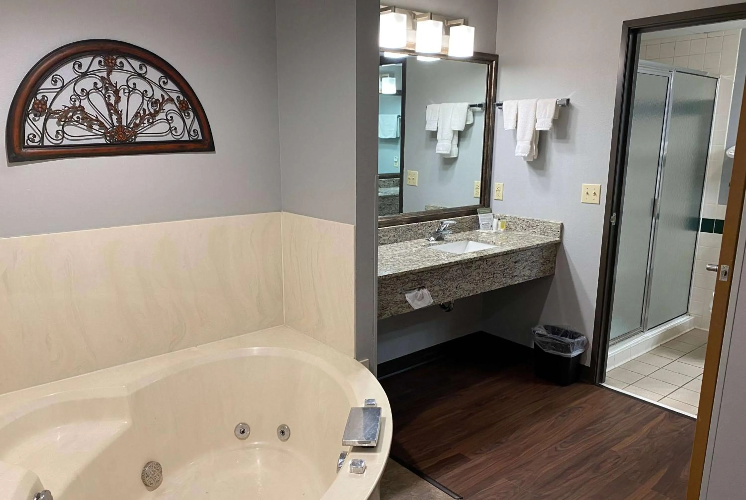 Bathroom in AmericInn by Wyndham Chanhassen