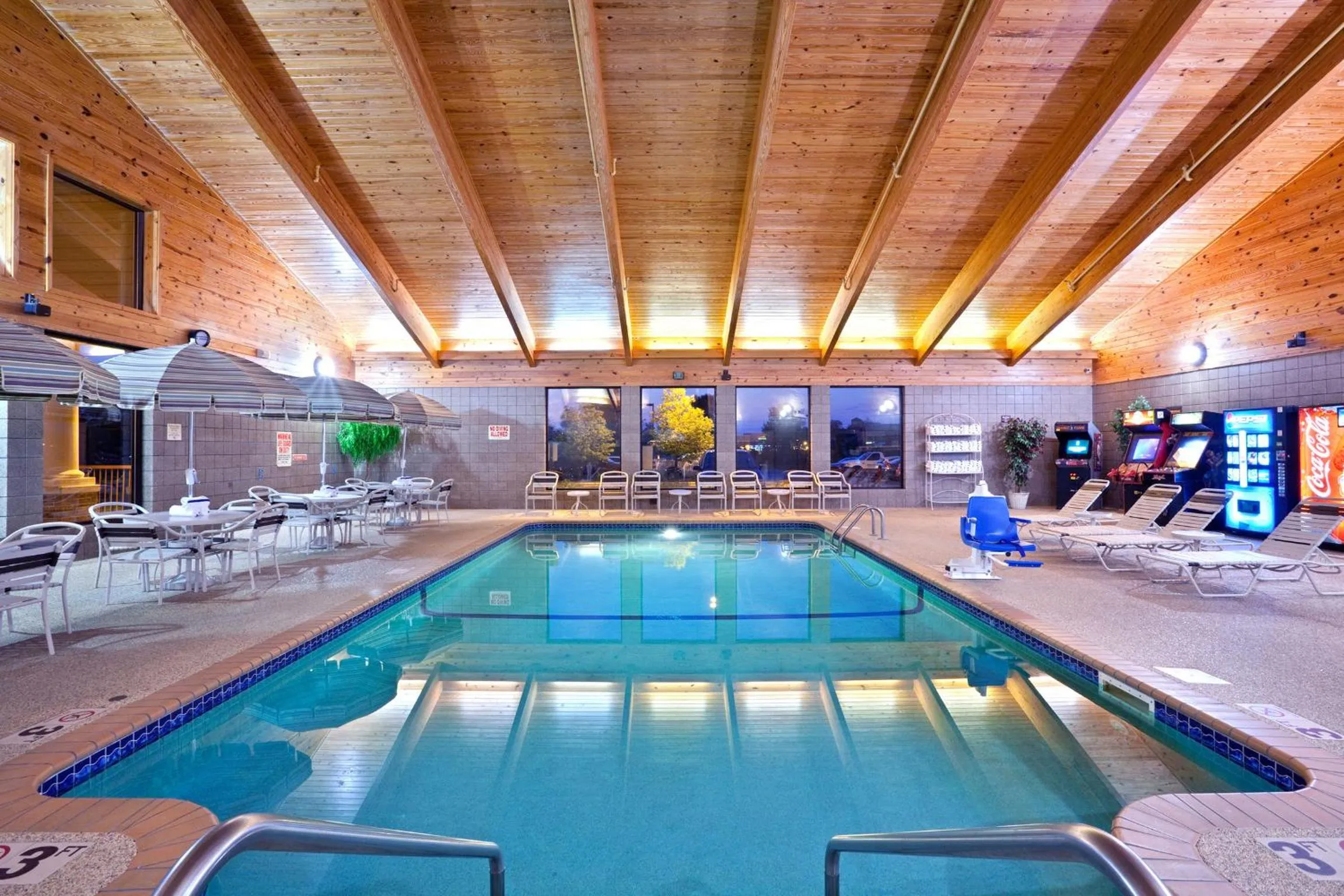 Swimming pool in AmericInn by Wyndham Chanhassen