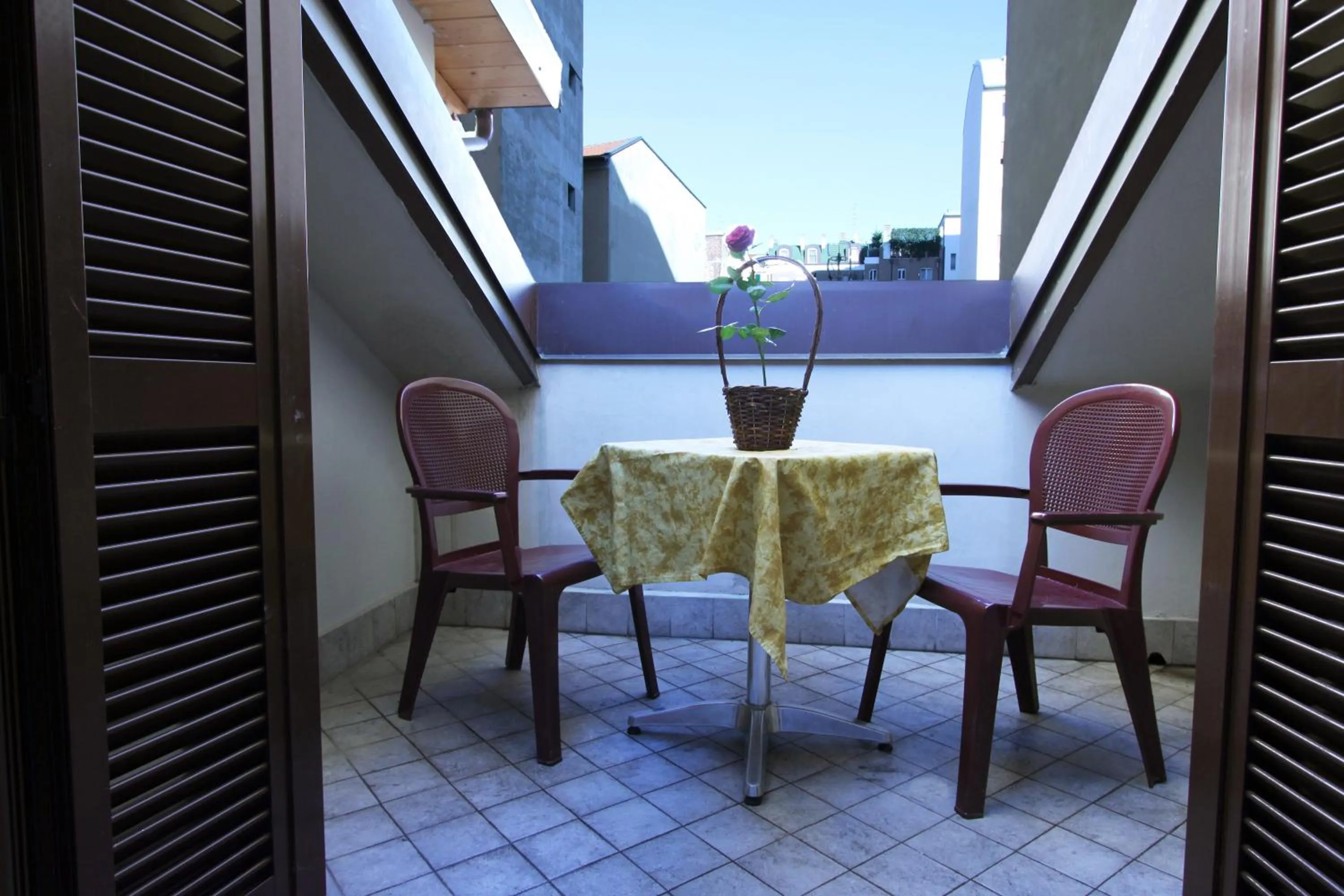 Balcony/Terrace in Lux Hotel Durante