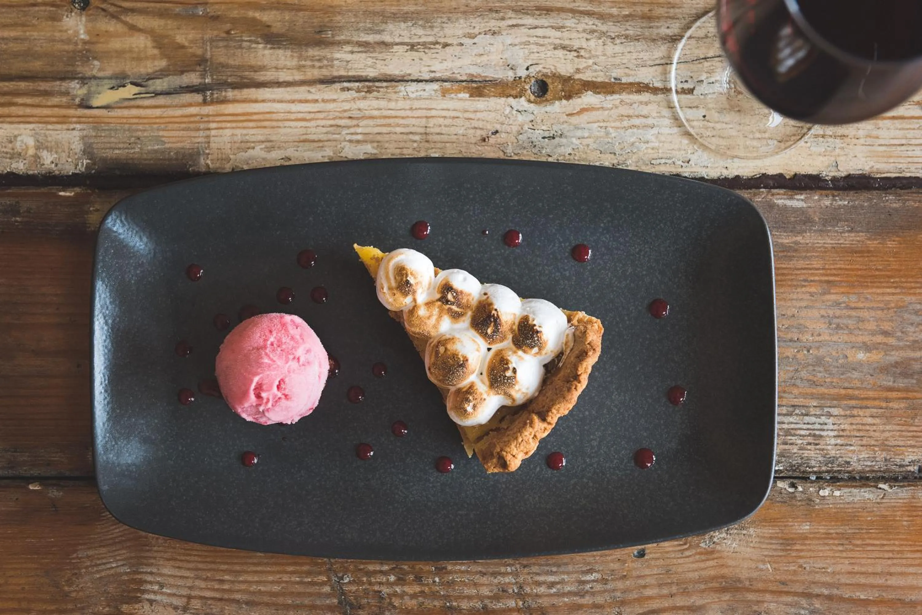 Food and drinks in The Wellington