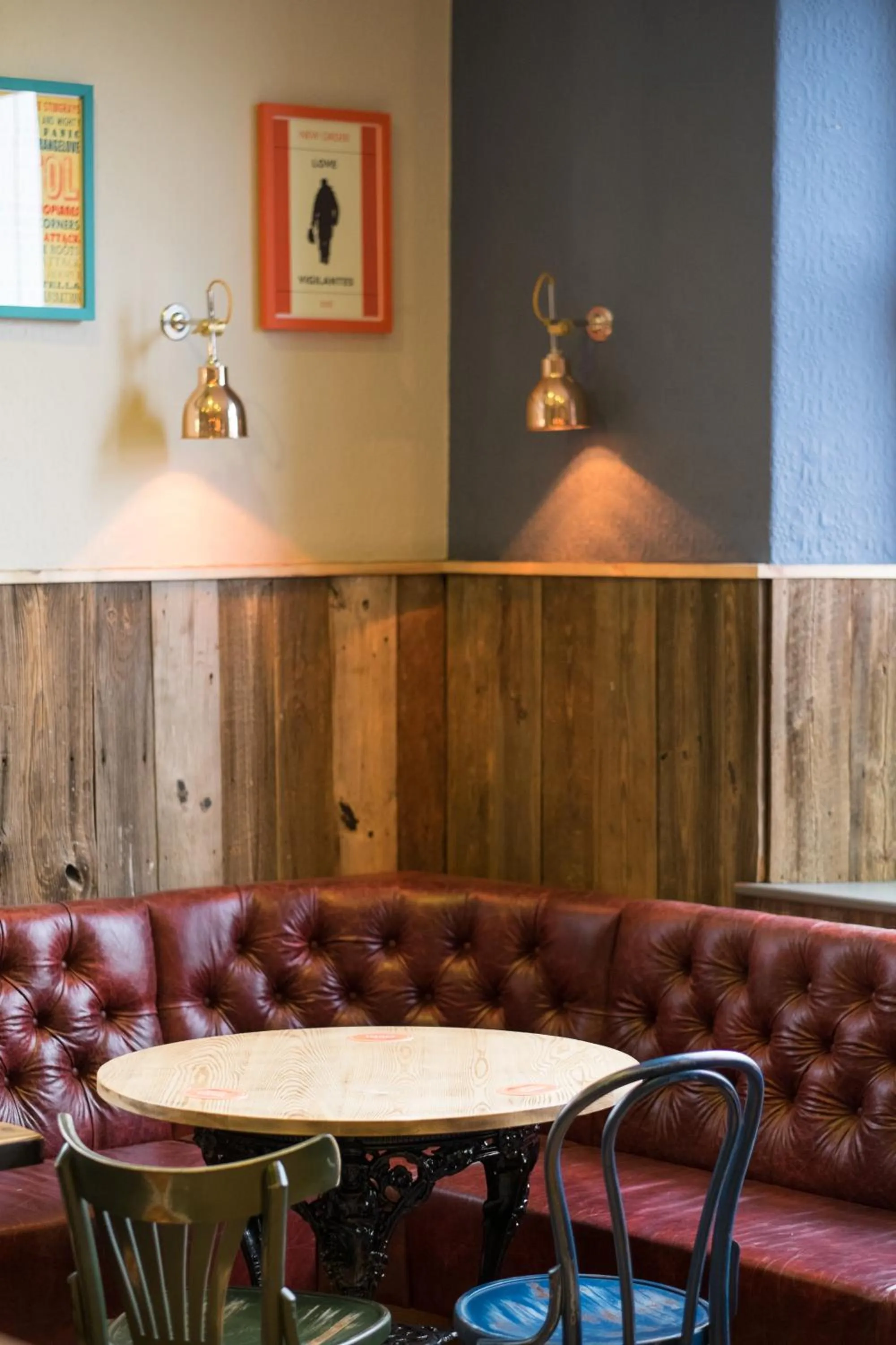 Dining area in The Wellington