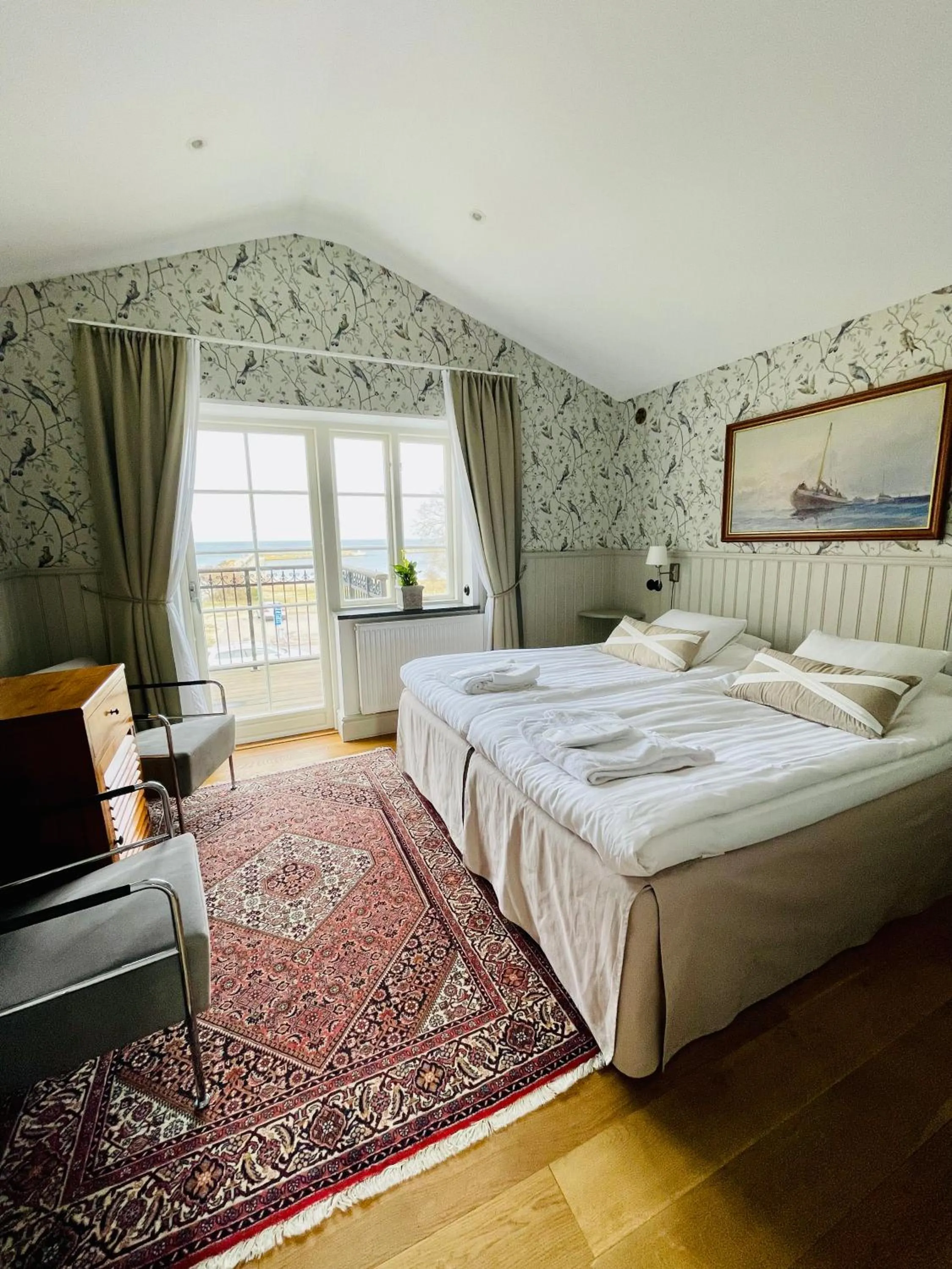 Bed in Kivikstrand Badhotell