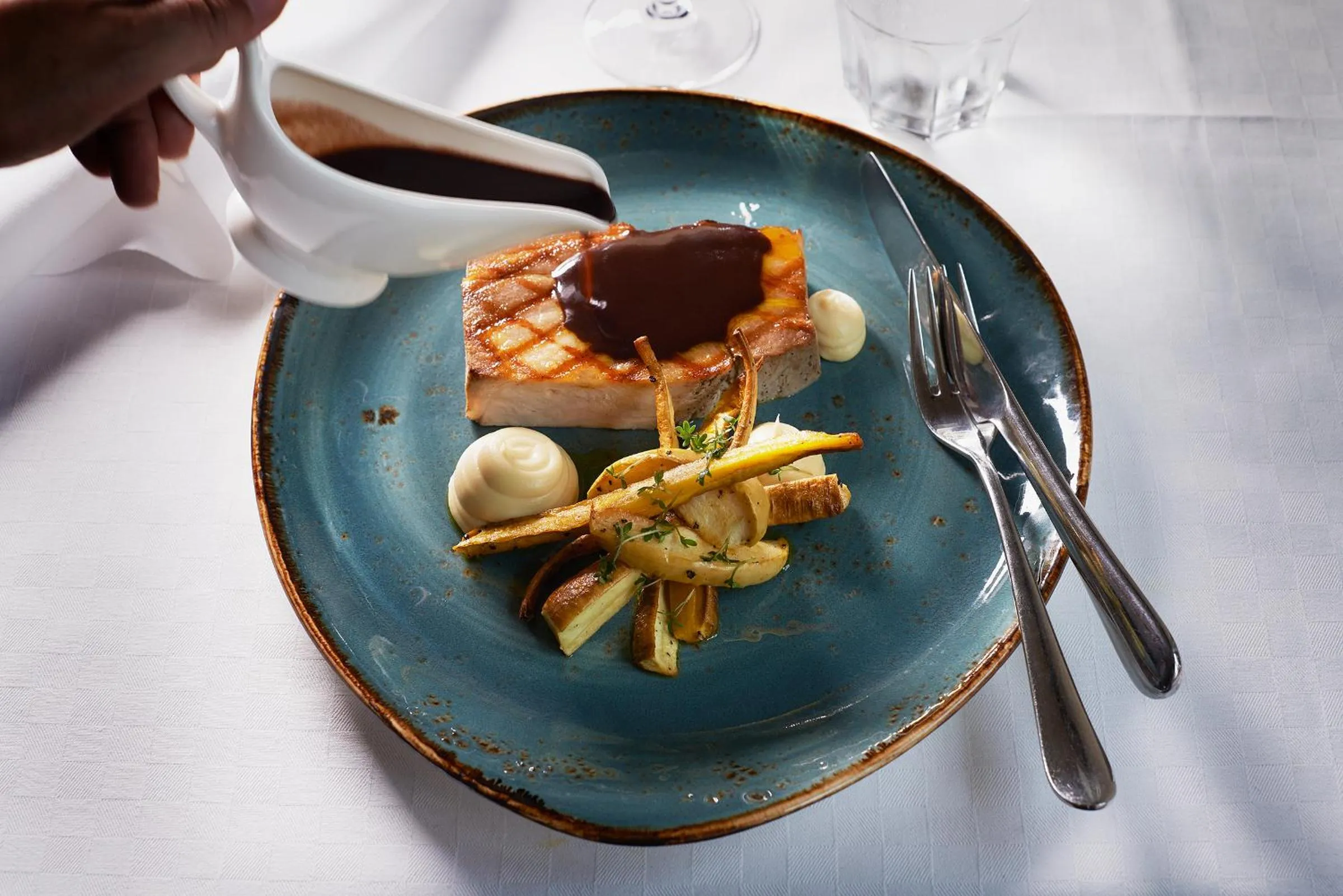 Food close-up in Kivikstrand Badhotell