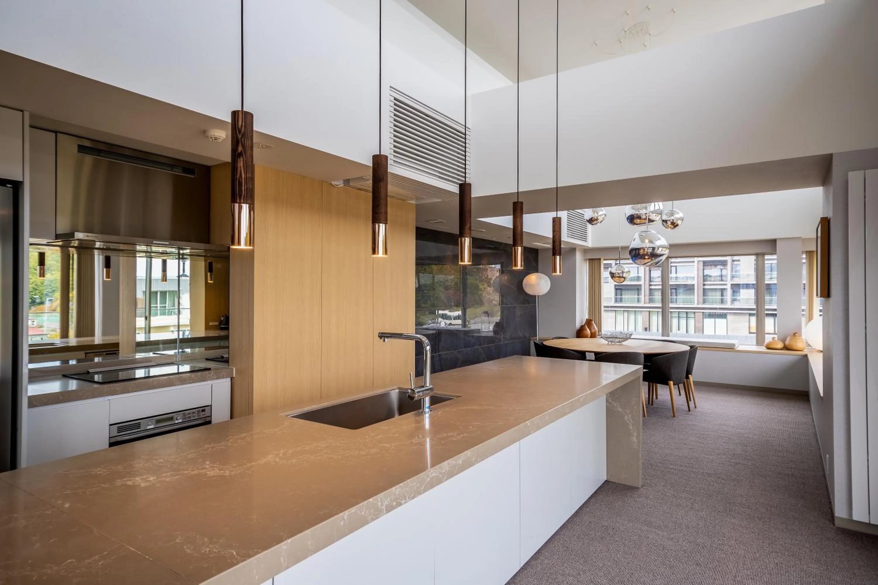 Living room in The Maples Niseko