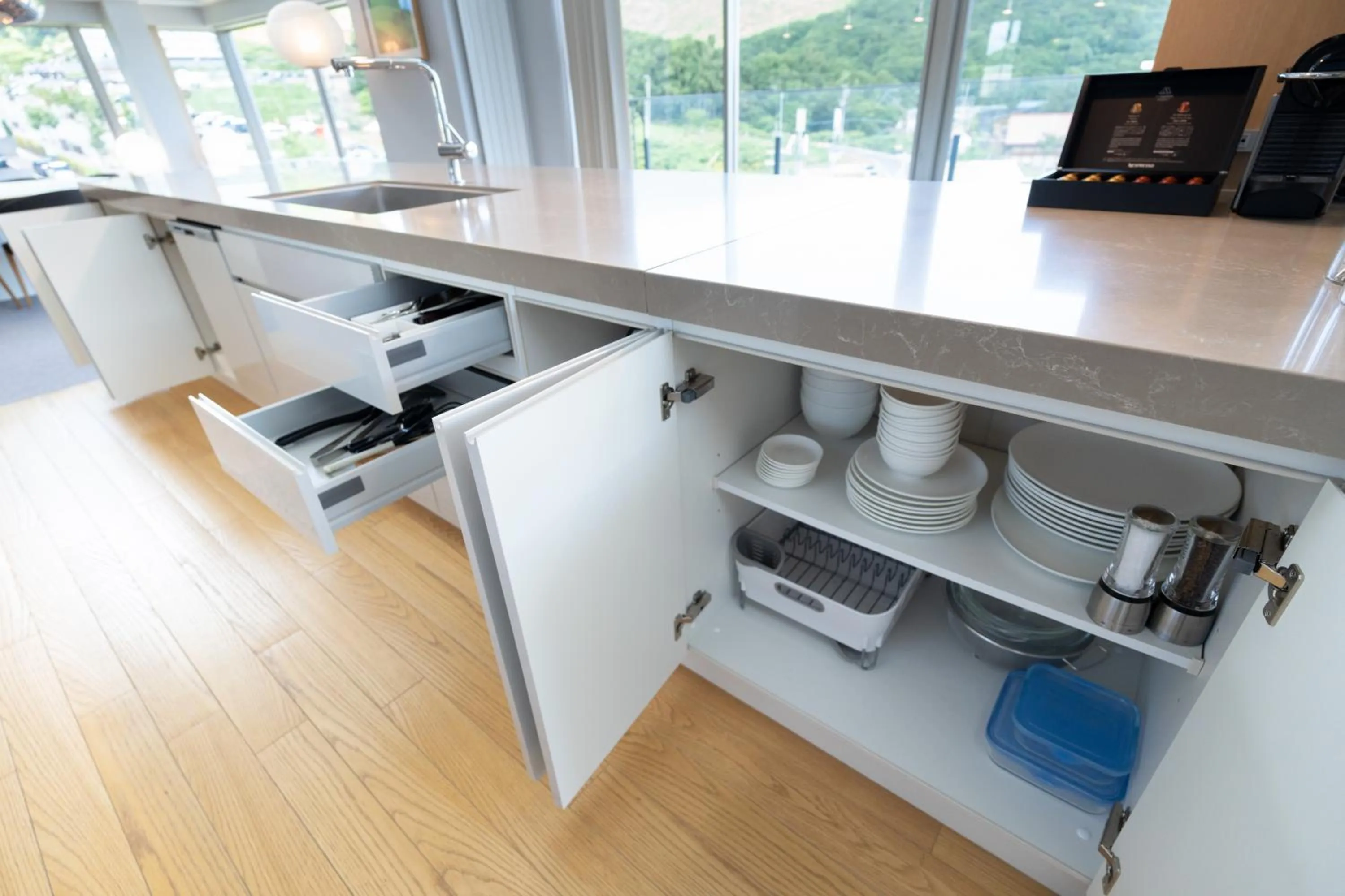 kitchen in The Maples Niseko
