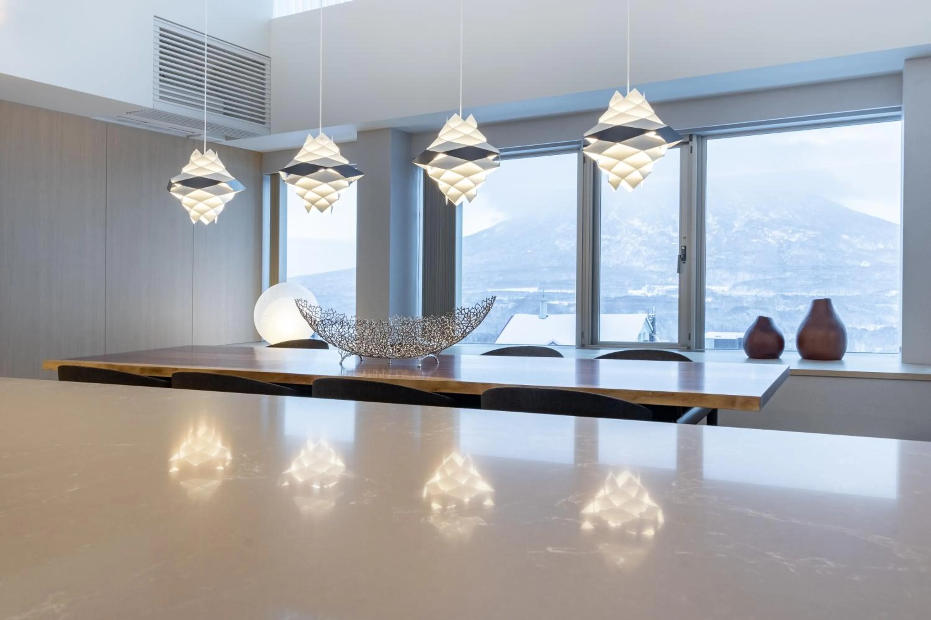 Dining area in The Maples Niseko