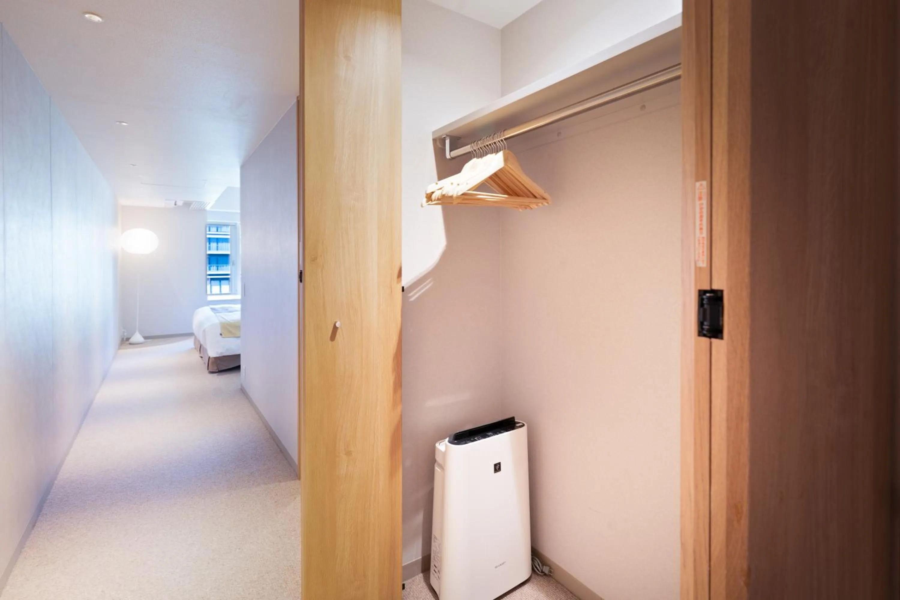 wardrobe, Bed in The Maples Niseko