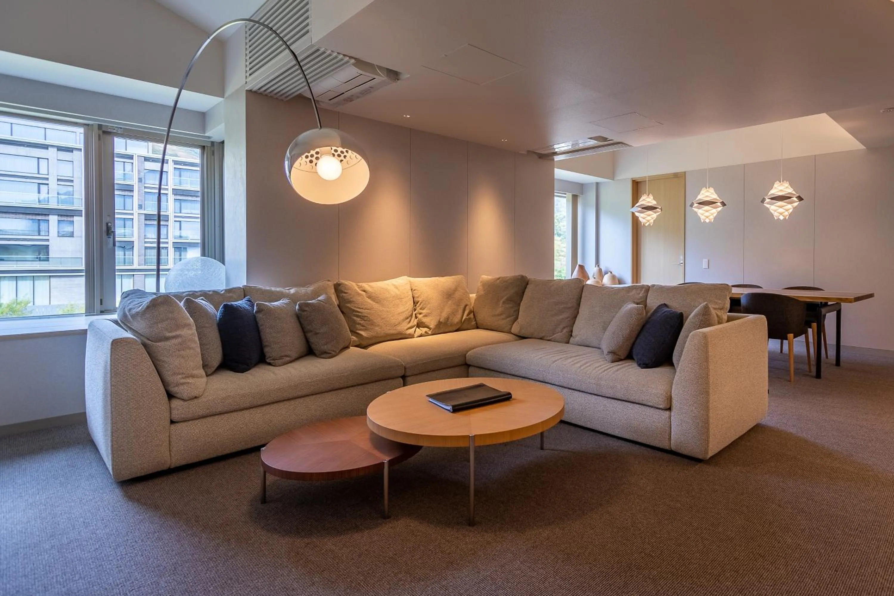 Living room in The Maples Niseko