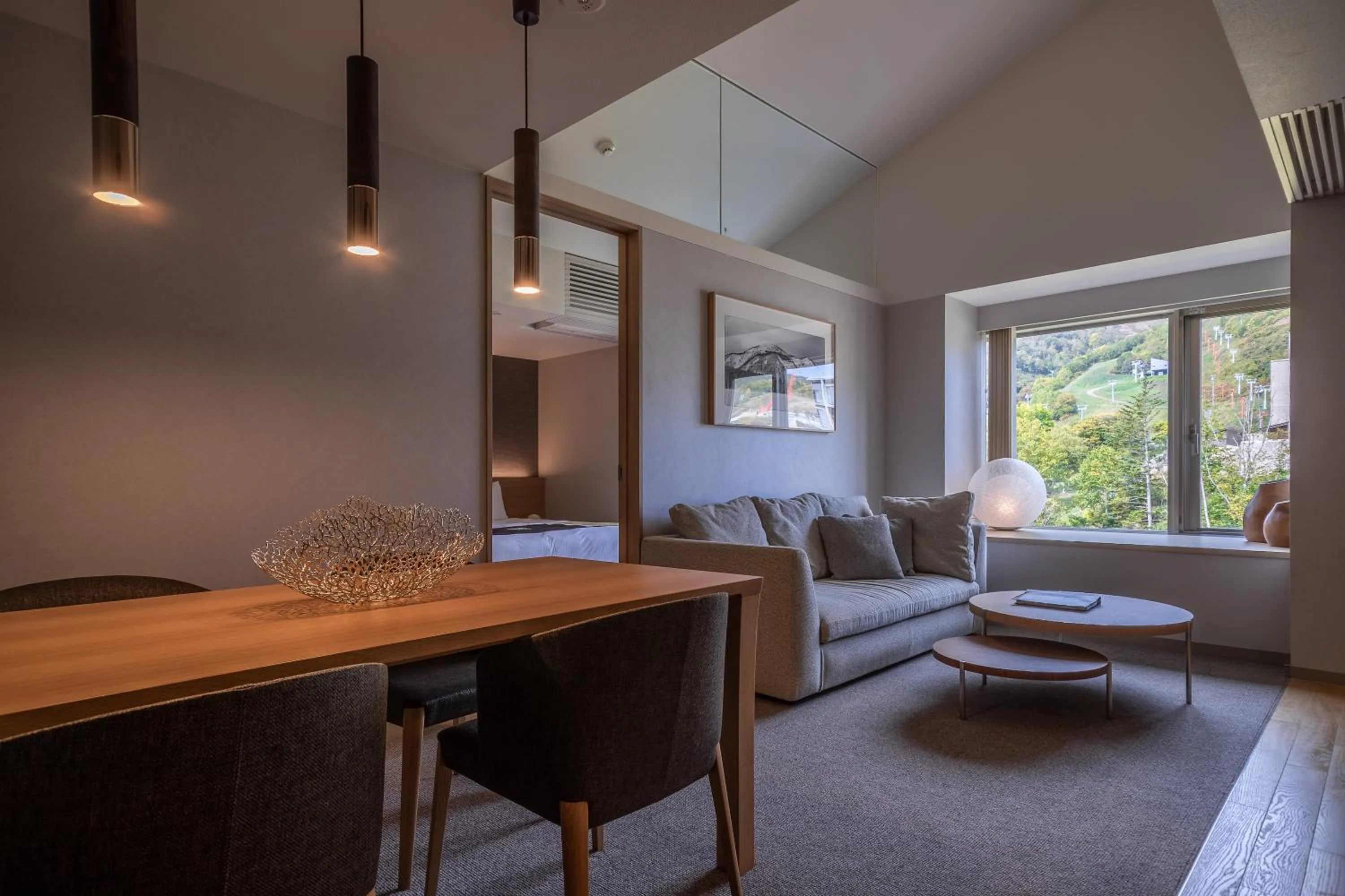 Living room in The Maples Niseko
