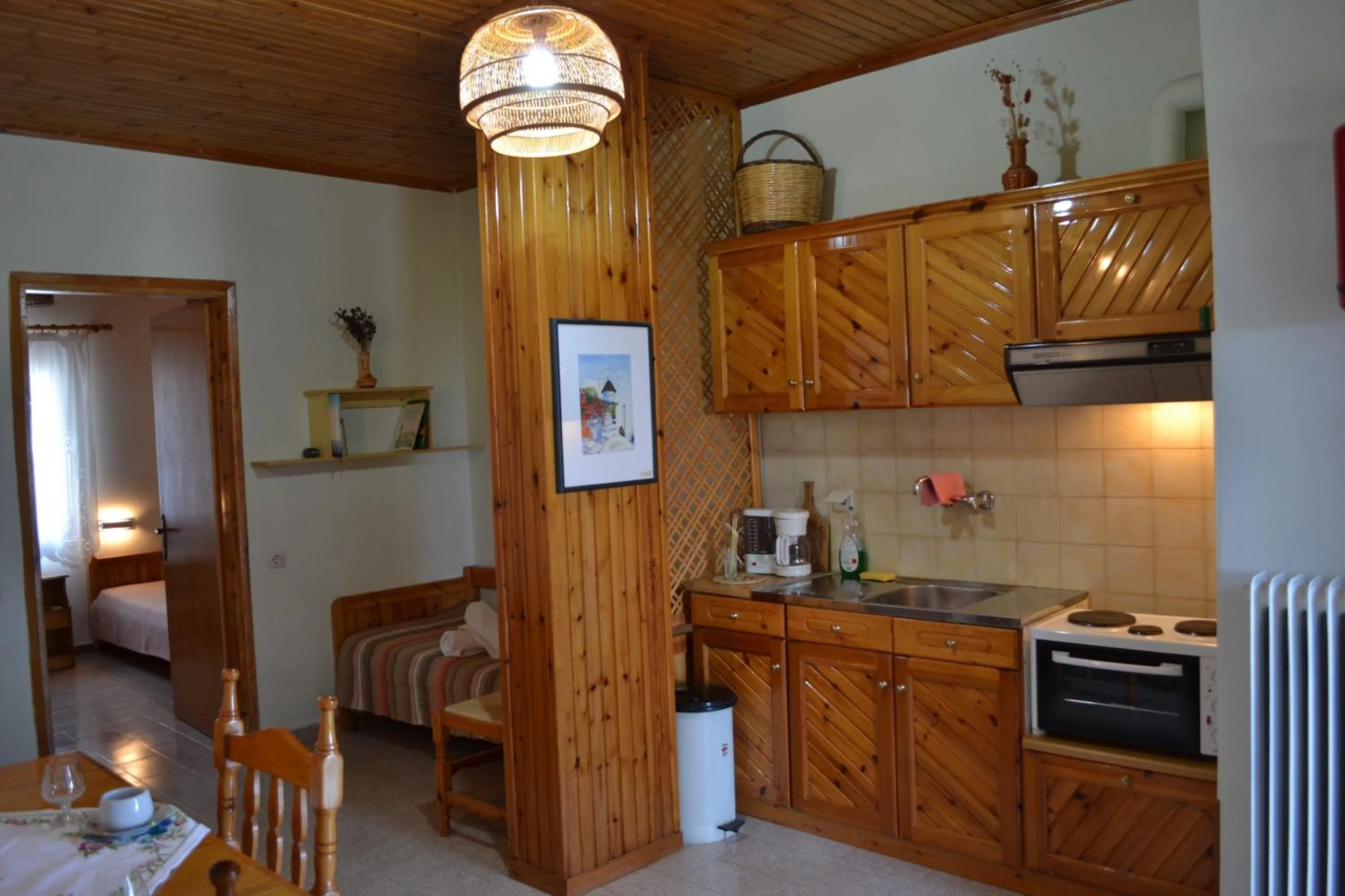 One-Bedroom Apartment with Garden View in Dimitras House