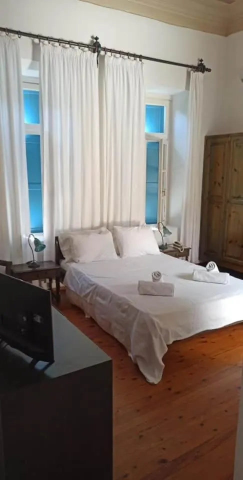 Bed in Hotel Amphora